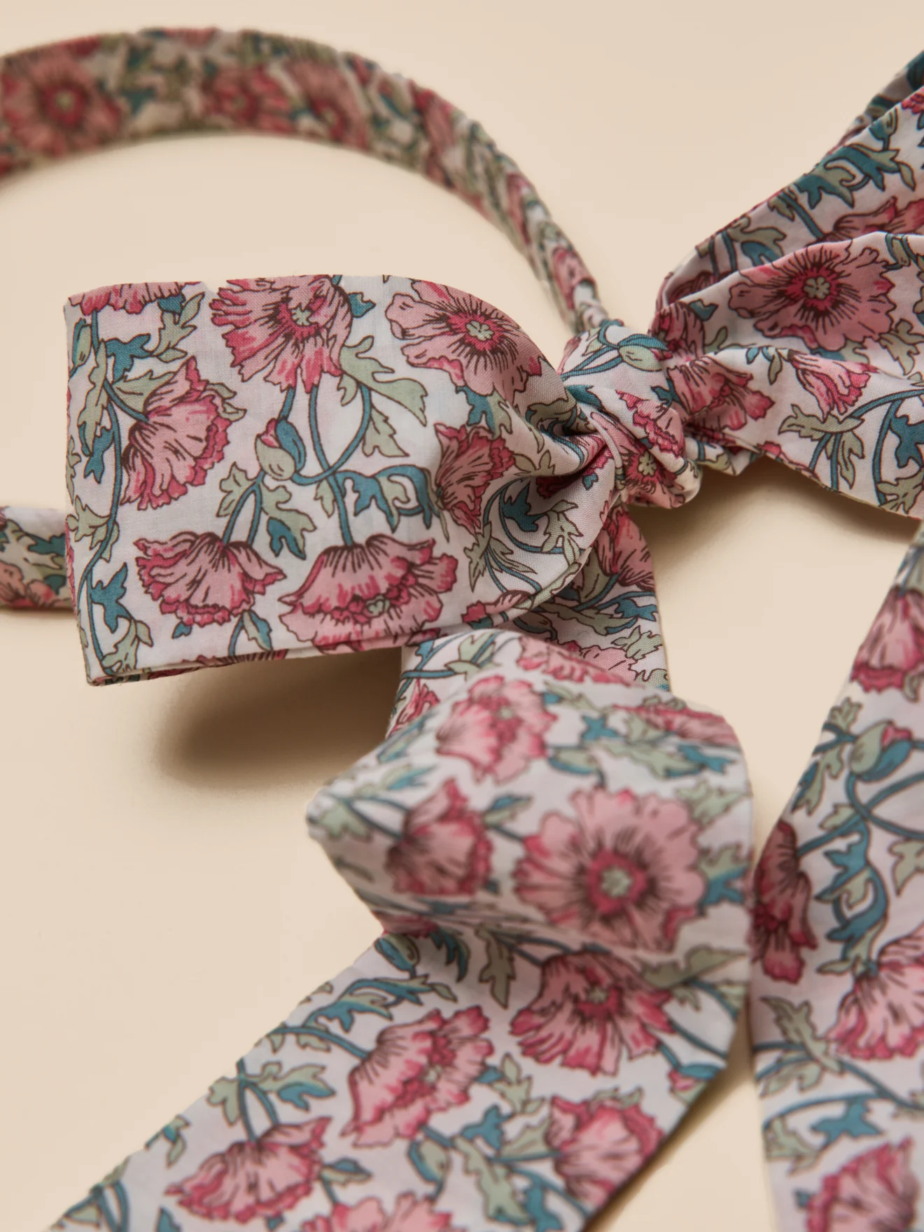 Serre-tête Fille en tissu Liberty - Image 3