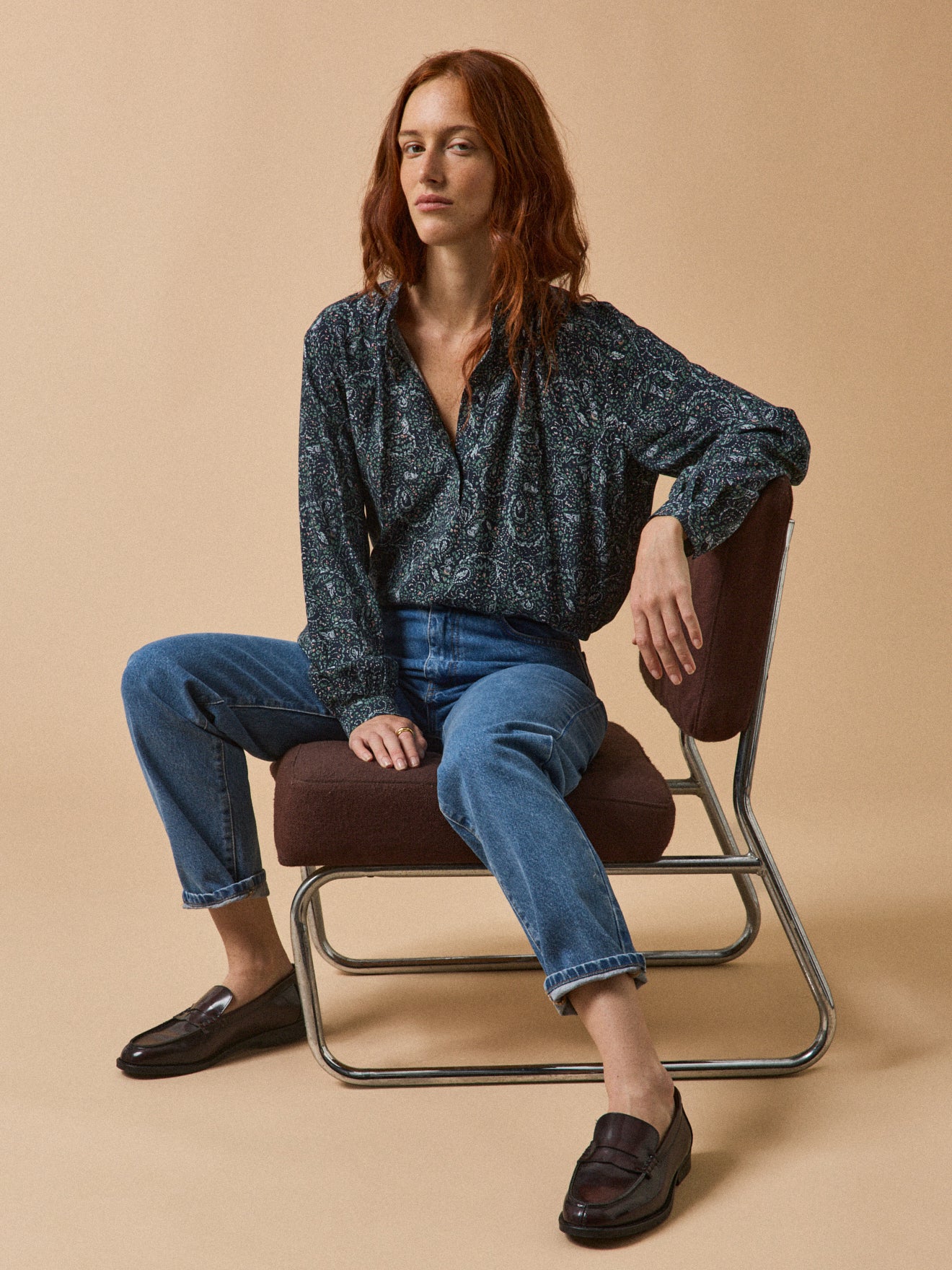 Blouse femme imprimé Noelia Pablo Piatti - Image 6