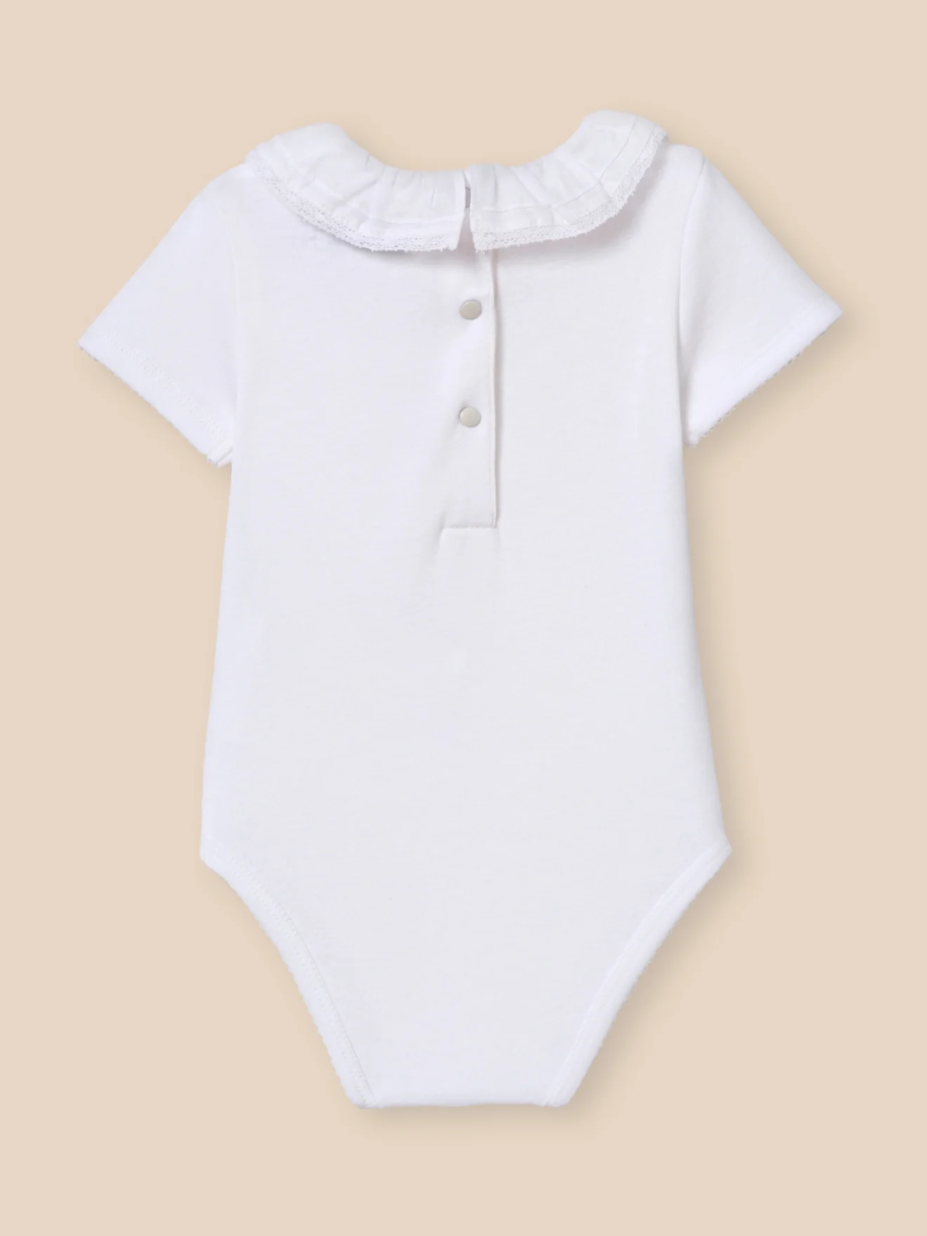 Body avec collerette bébé - Coton Biologique - Image 2