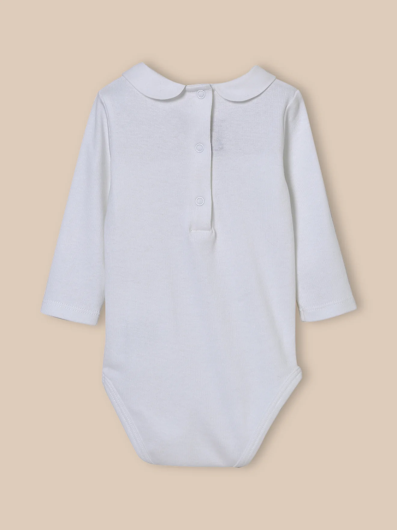 Body col brodé Bébé - Coton biologique - Image 2
