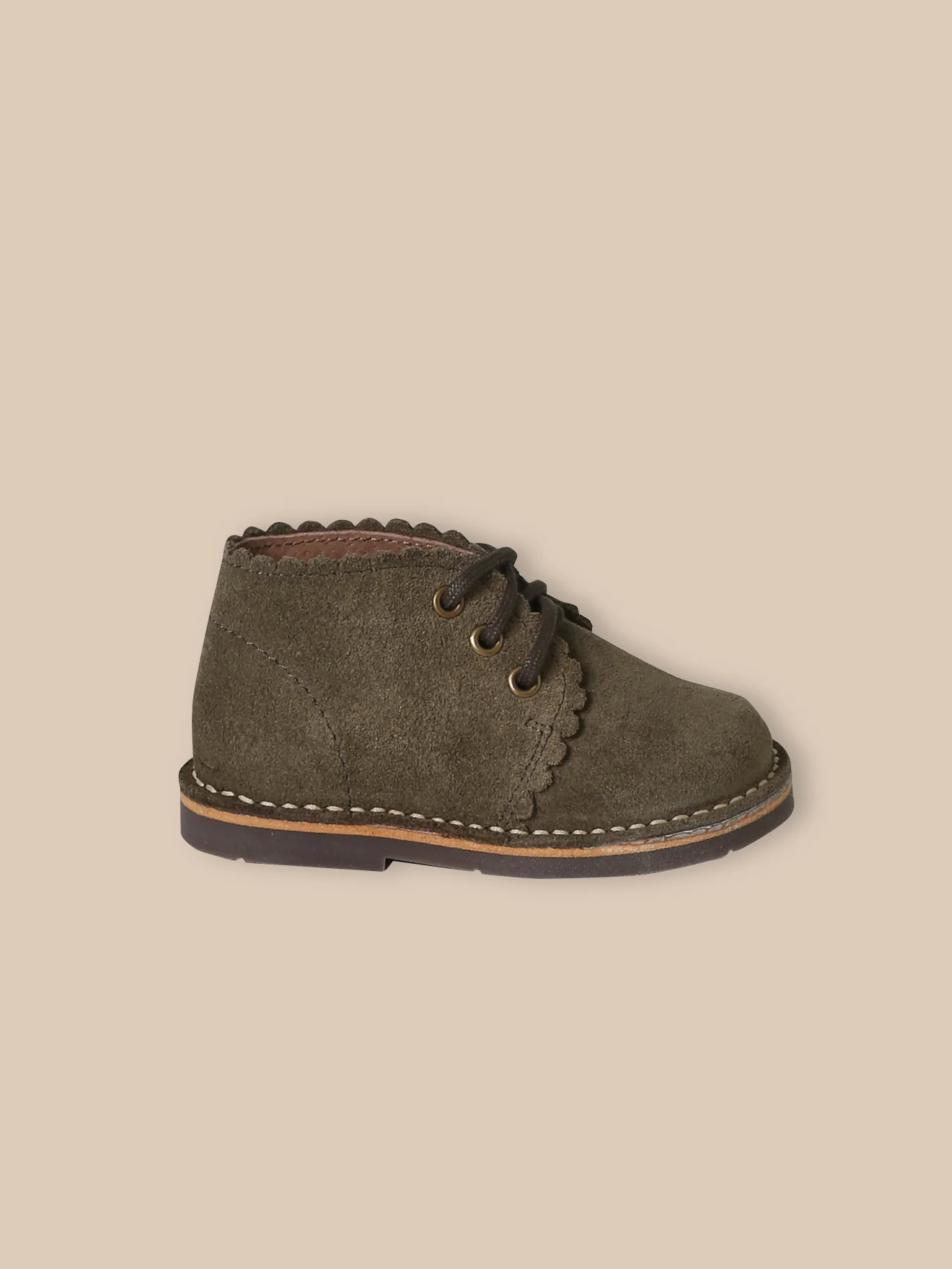 Bottines en cuir suédé bébé - Image 8