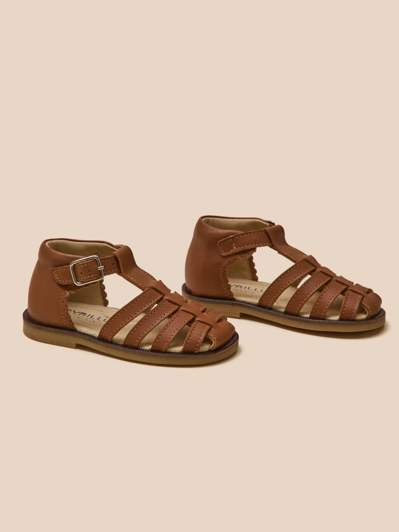 Sandales Fisher en cuir Bébé