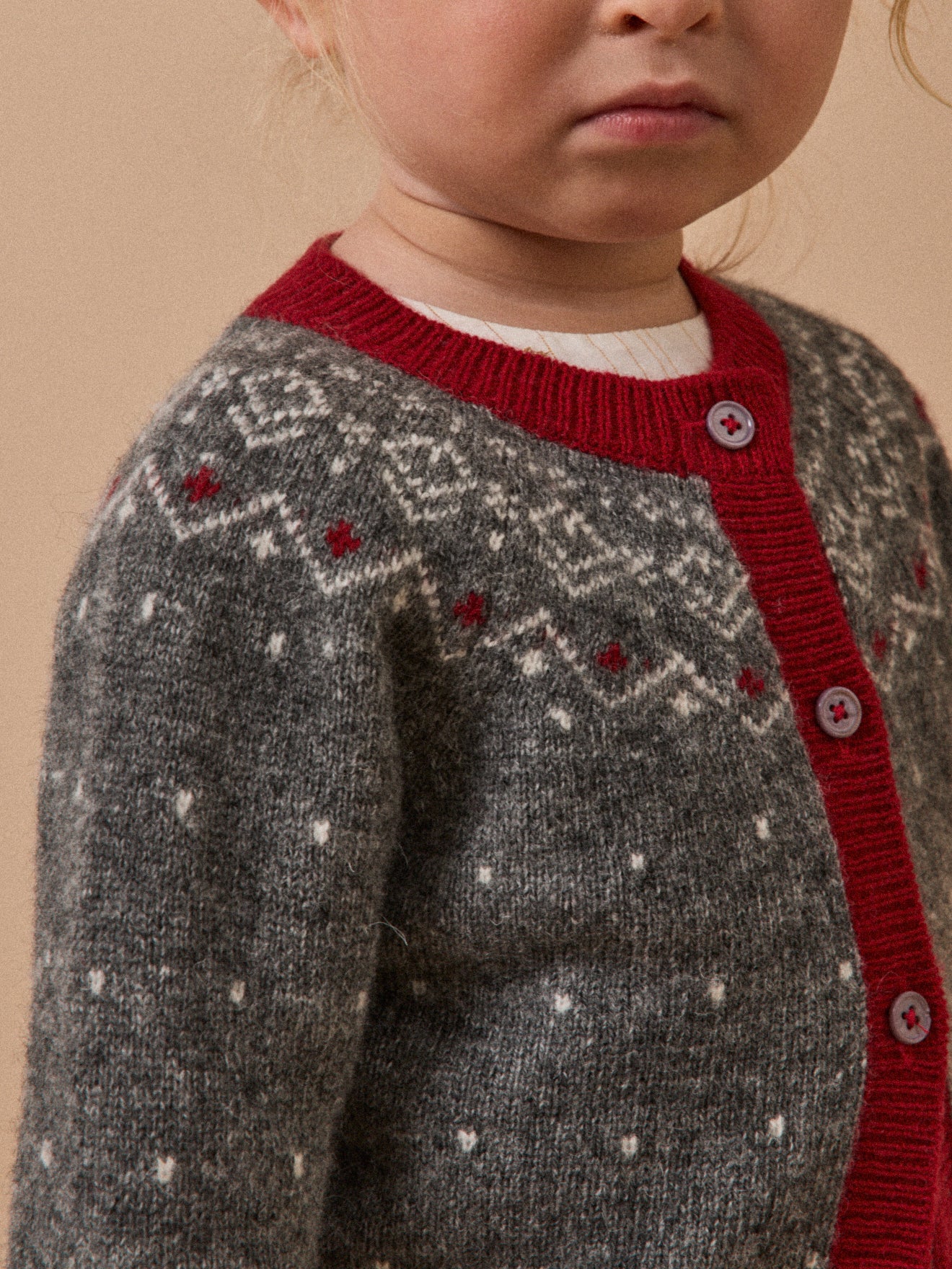 Cardigan jacquard Bébé - Image 3
