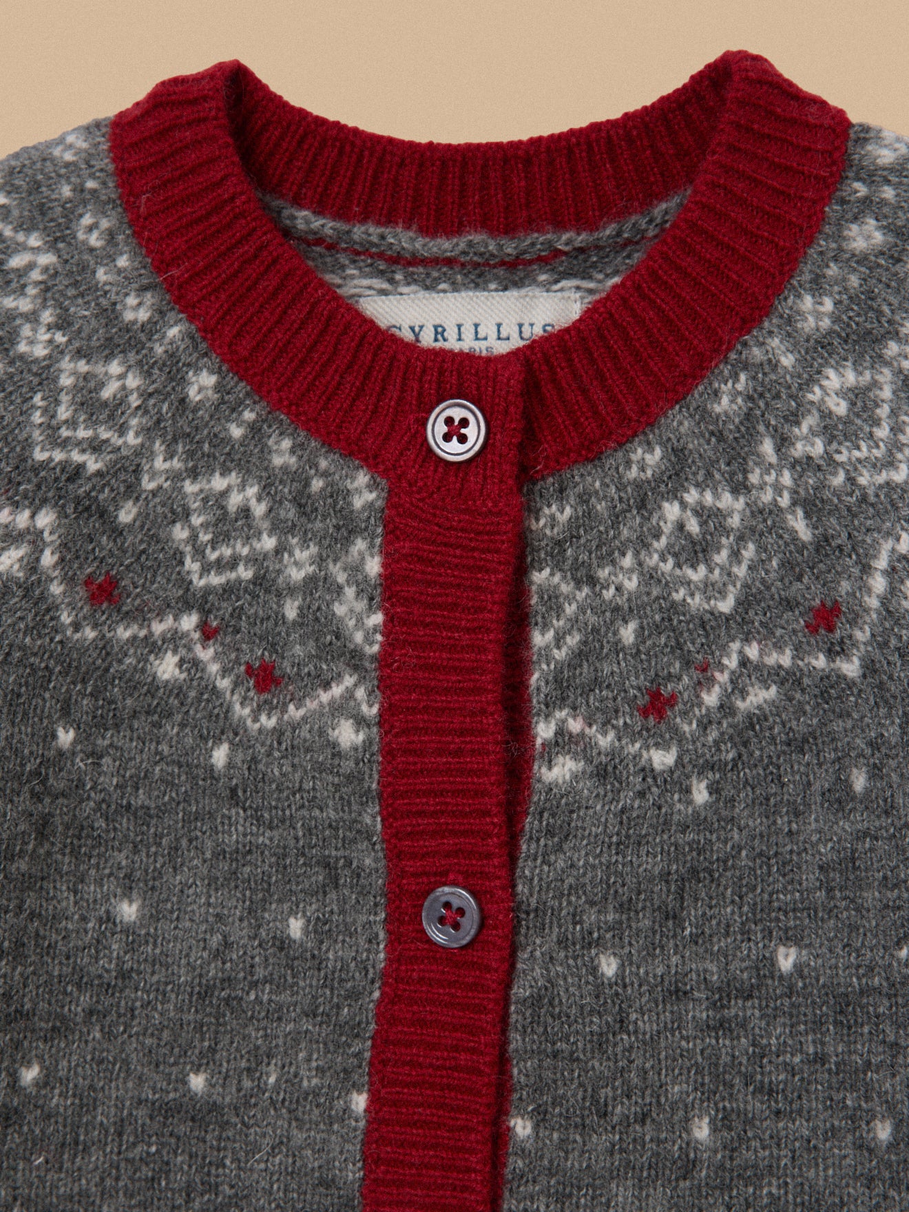 Cardigan jacquard Bébé - Image 6
