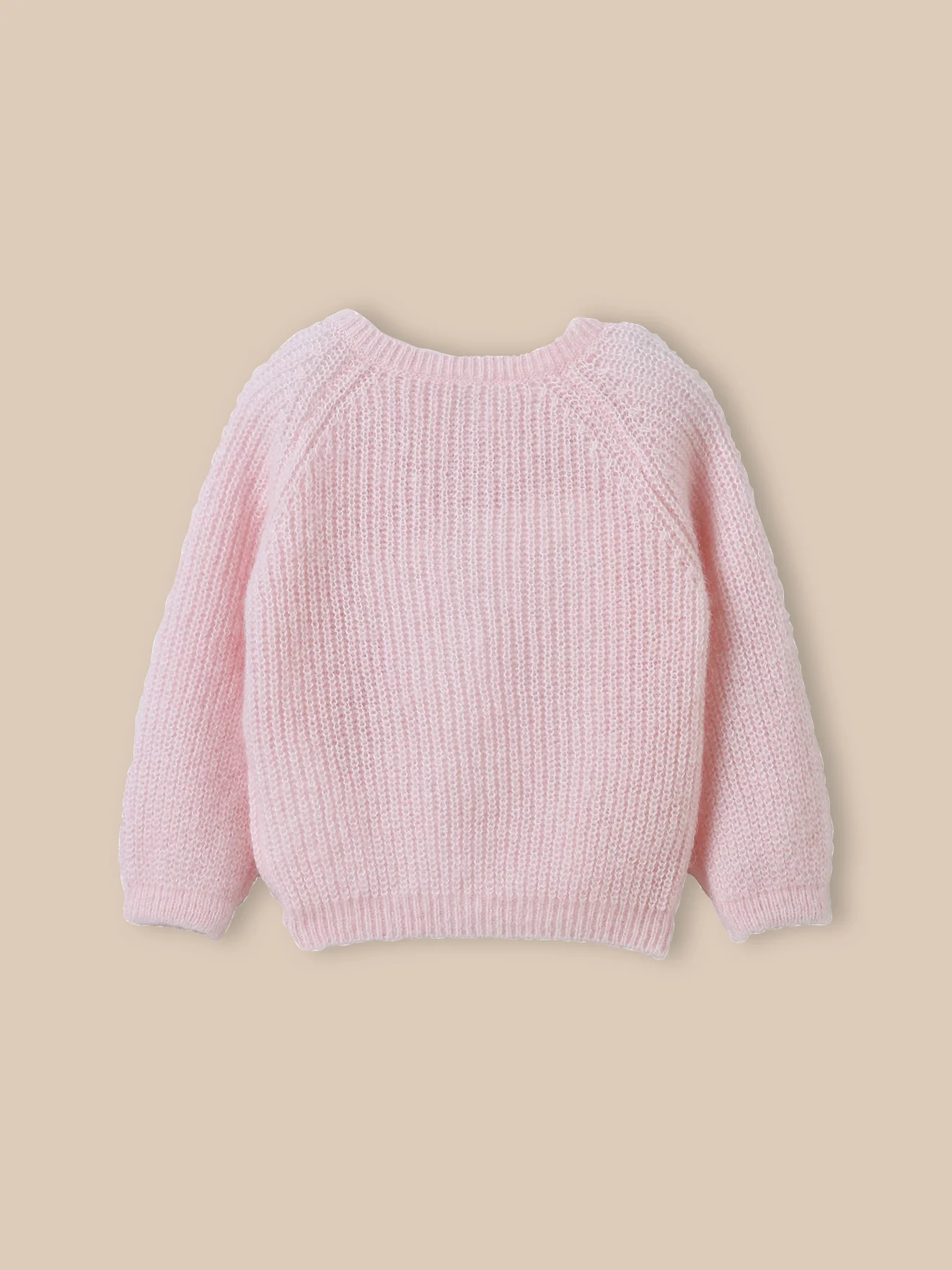 Cardigan en maille perlée Bébé laine et mohair - Image 2
