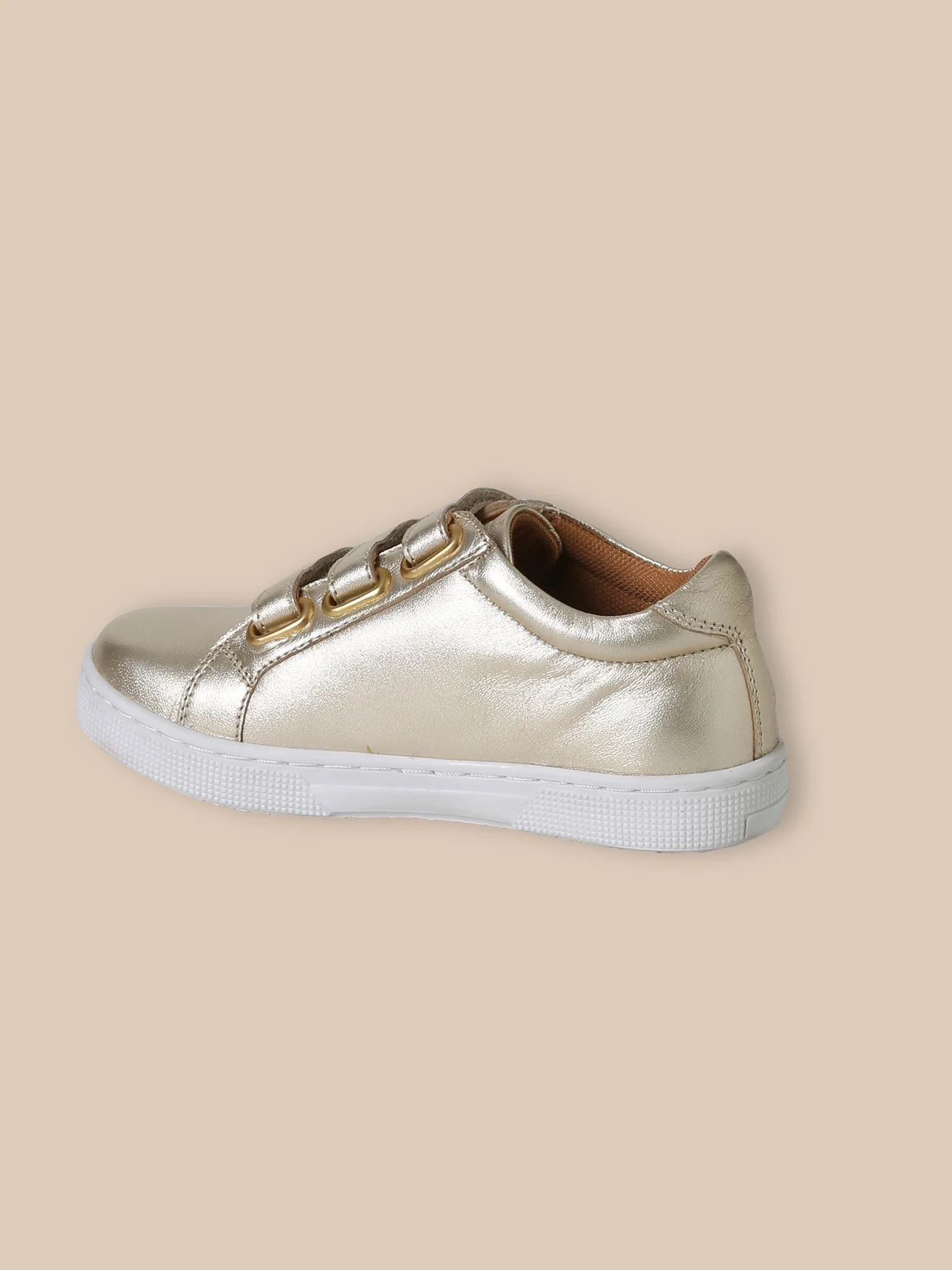 Baskets en cuir irisé Fille - Image 3