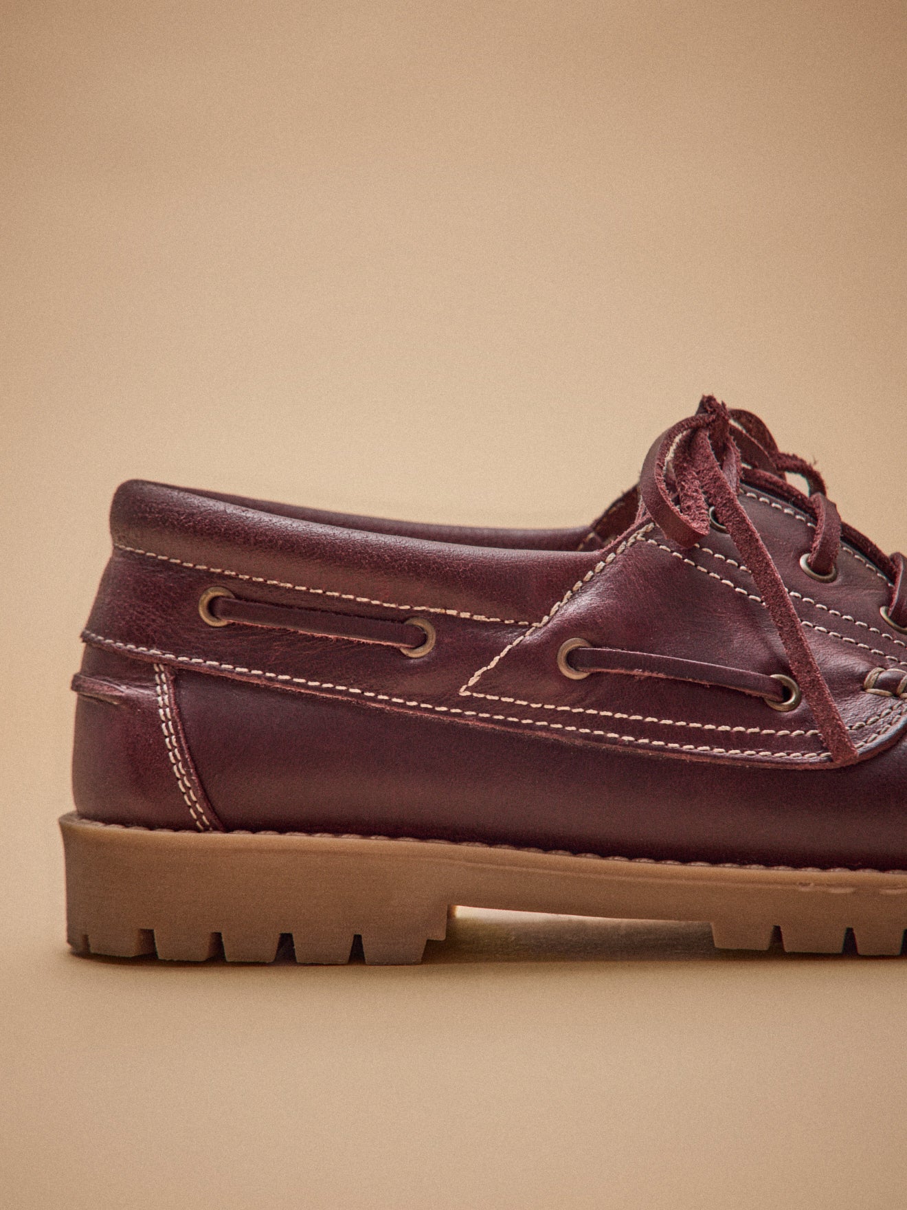 Chaussures bateau cuir homme - Image 4