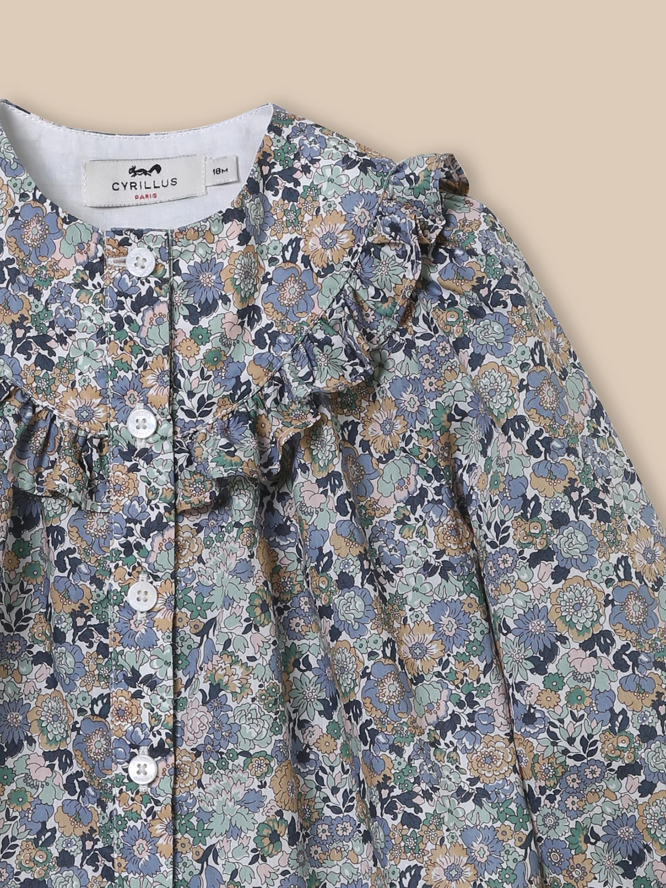 Chemise volantée Bébé imprimé Cassy - Image 7