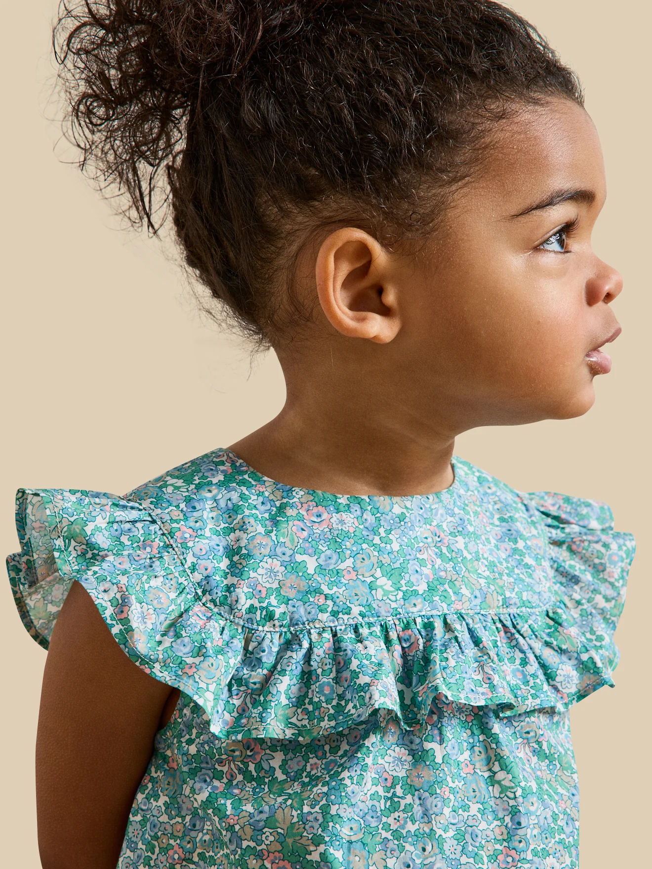 Top en tissu Liberty Harriet bébé - Image 3