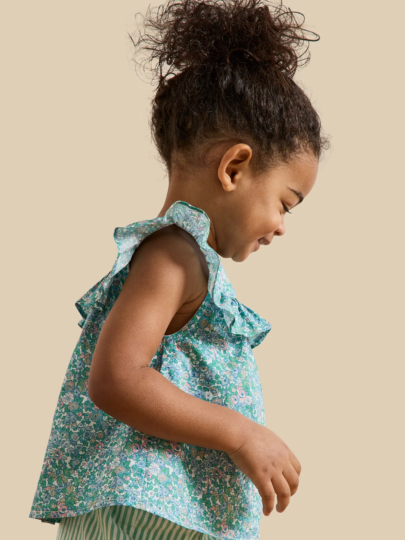 Top en tissu Liberty Harriet bébé - Image 4