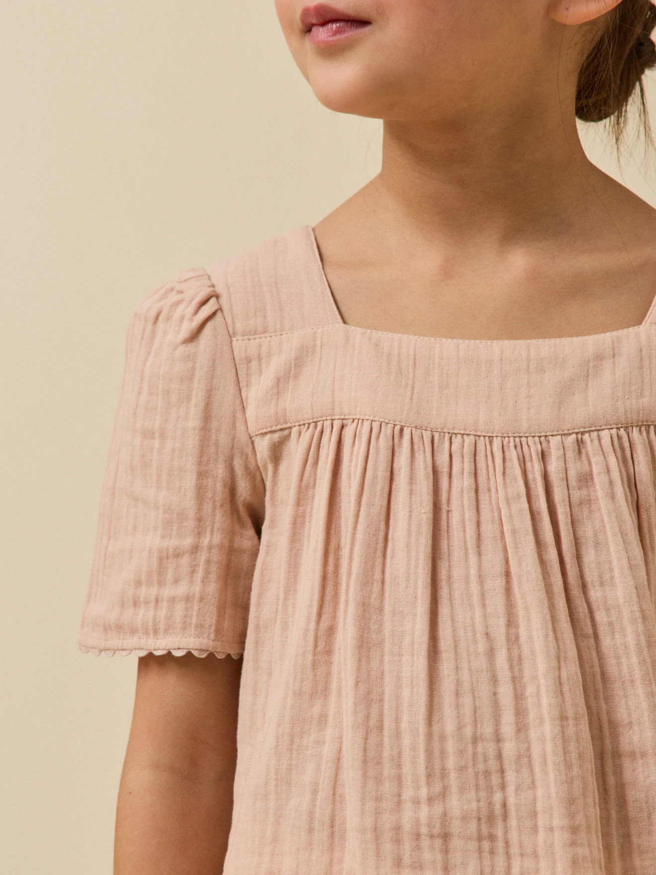 Chemise en gaze Fille - Coton biologique - Image 3