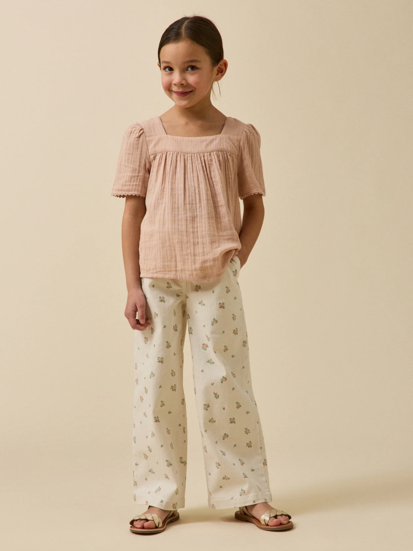Chemise en gaze Fille - Coton biologique - Image 5