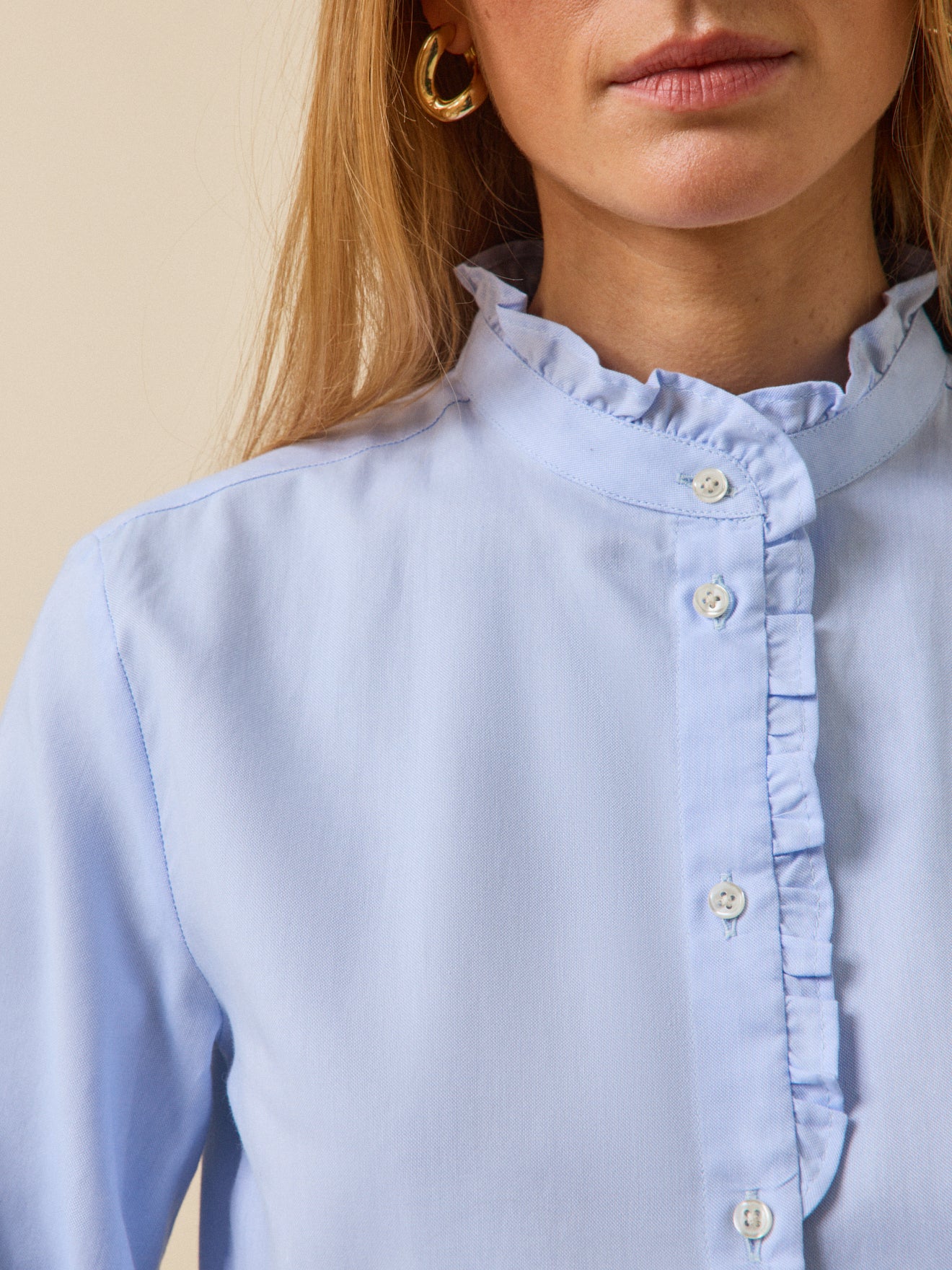 Chemise tissu Oxford coton biologique femme Emilie - Image 4