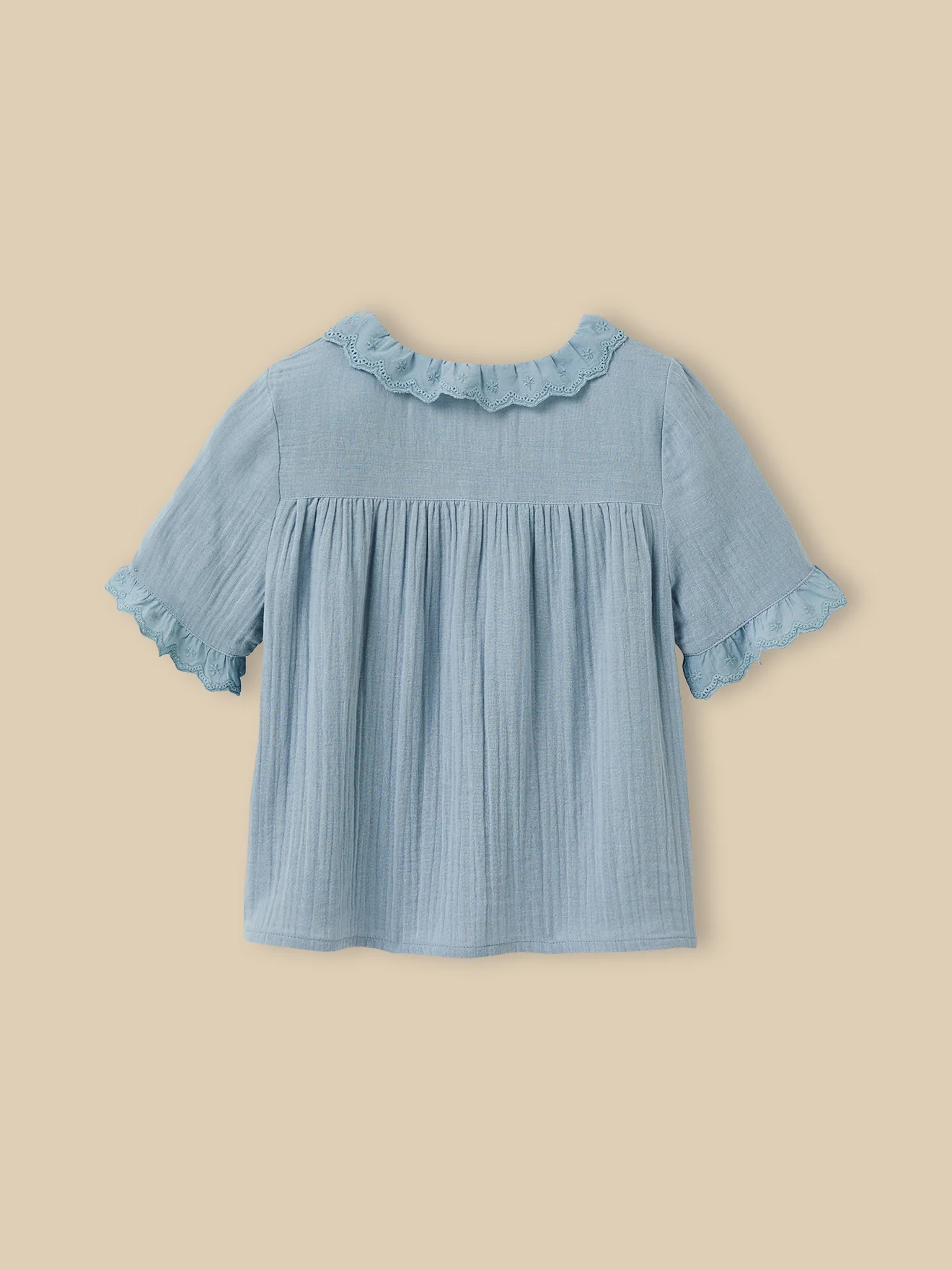 Chemise Fille en gaze - Coton biologique - Image 6