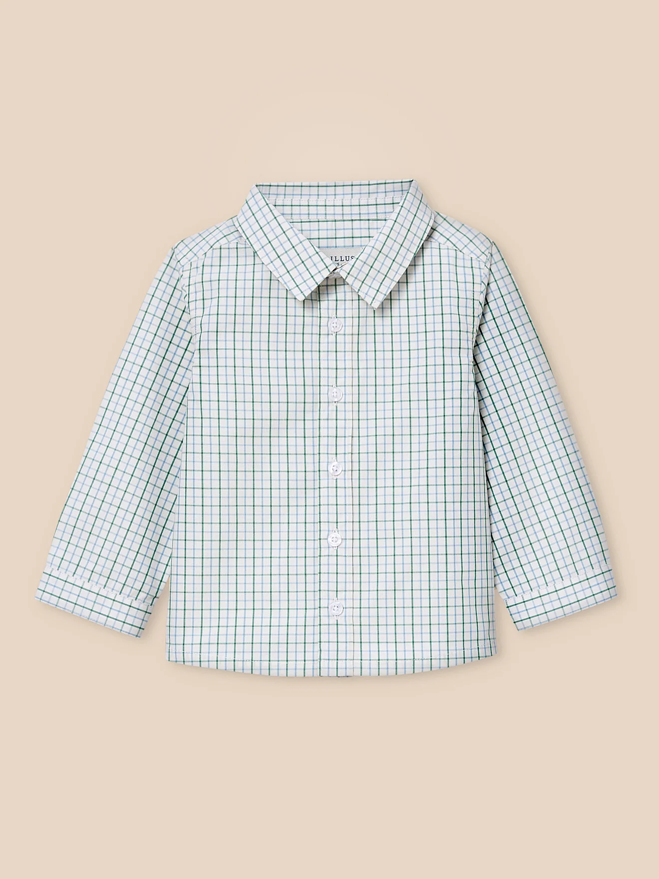 Chemise à carreaux Tattersall Bébé - Image 3