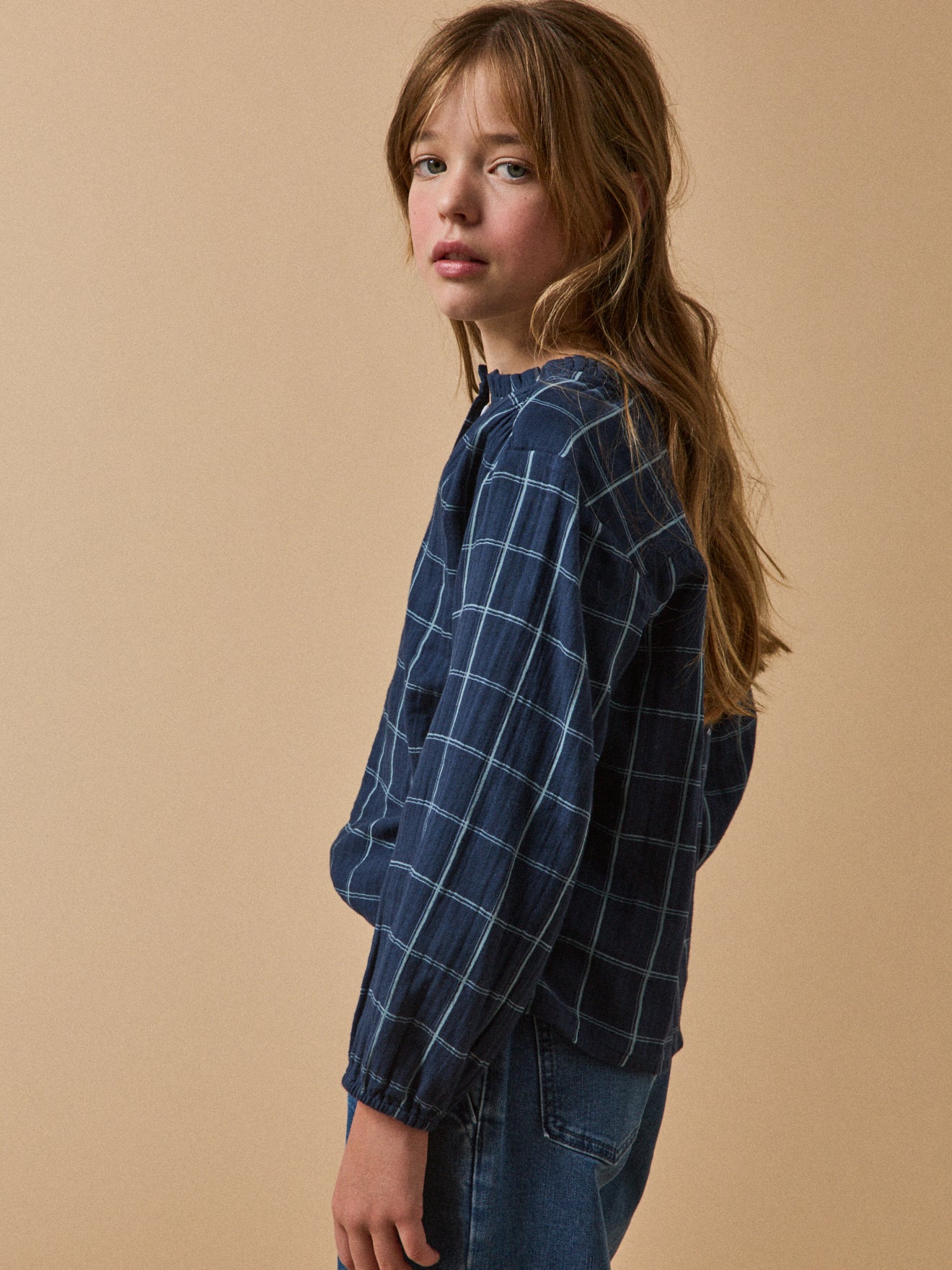Blouse en gaze de coton Fille - Image 2