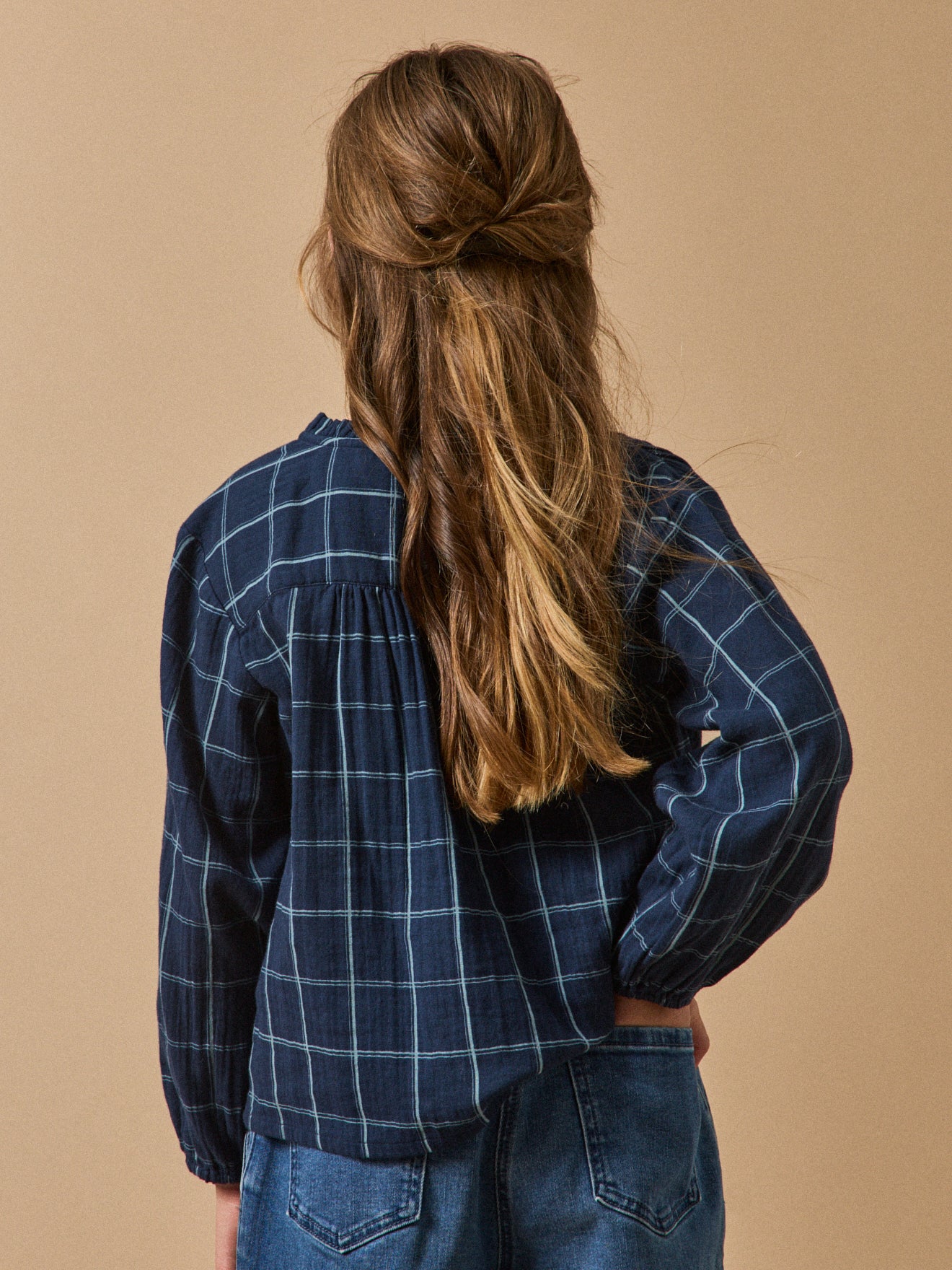 Blouse en gaze de coton Fille - Image 3