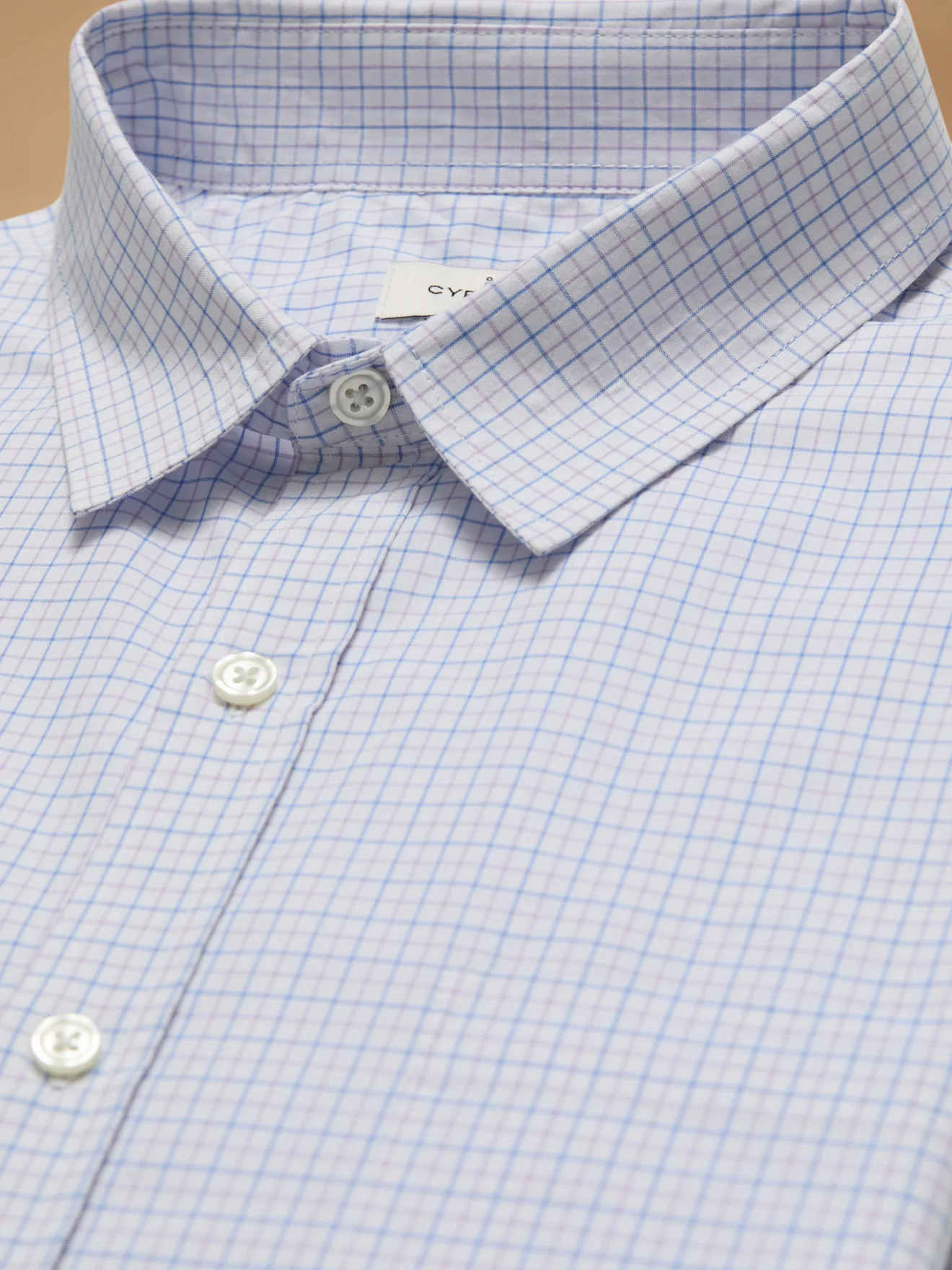 Chemise carreaux Tattersall homme coupe contemporaine - Image 4