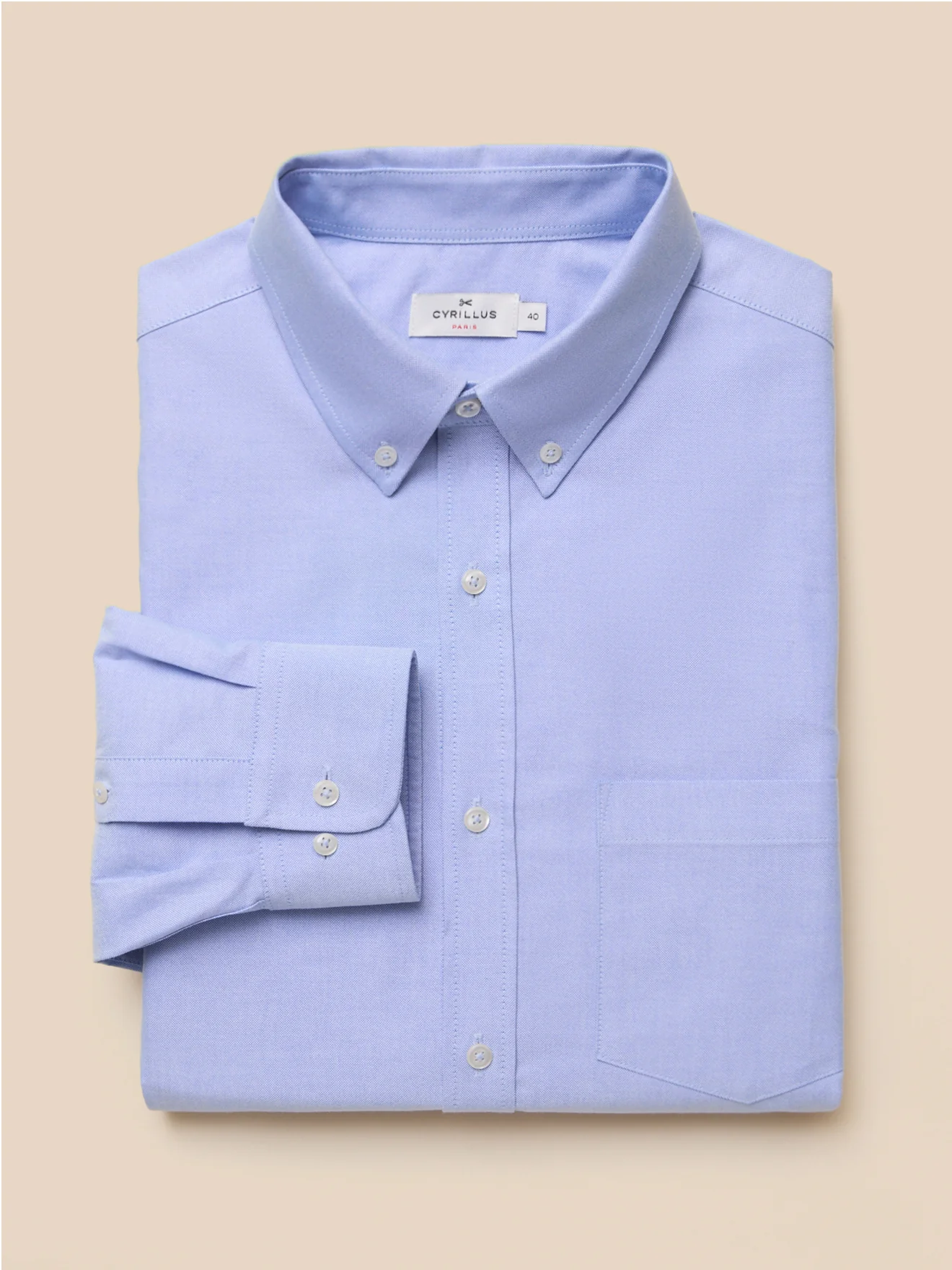 Chemise oxford homme coupe contemporaine - Image 6