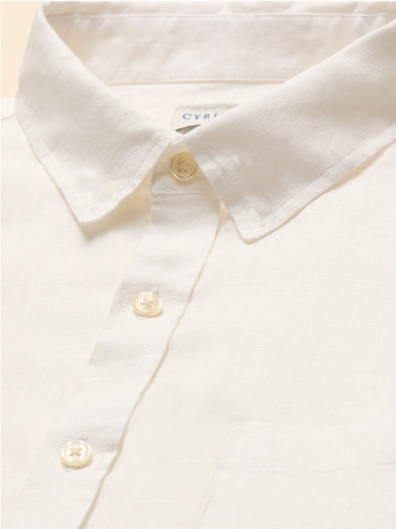 Chemise en lin homme coupe contemporaine - Image 7