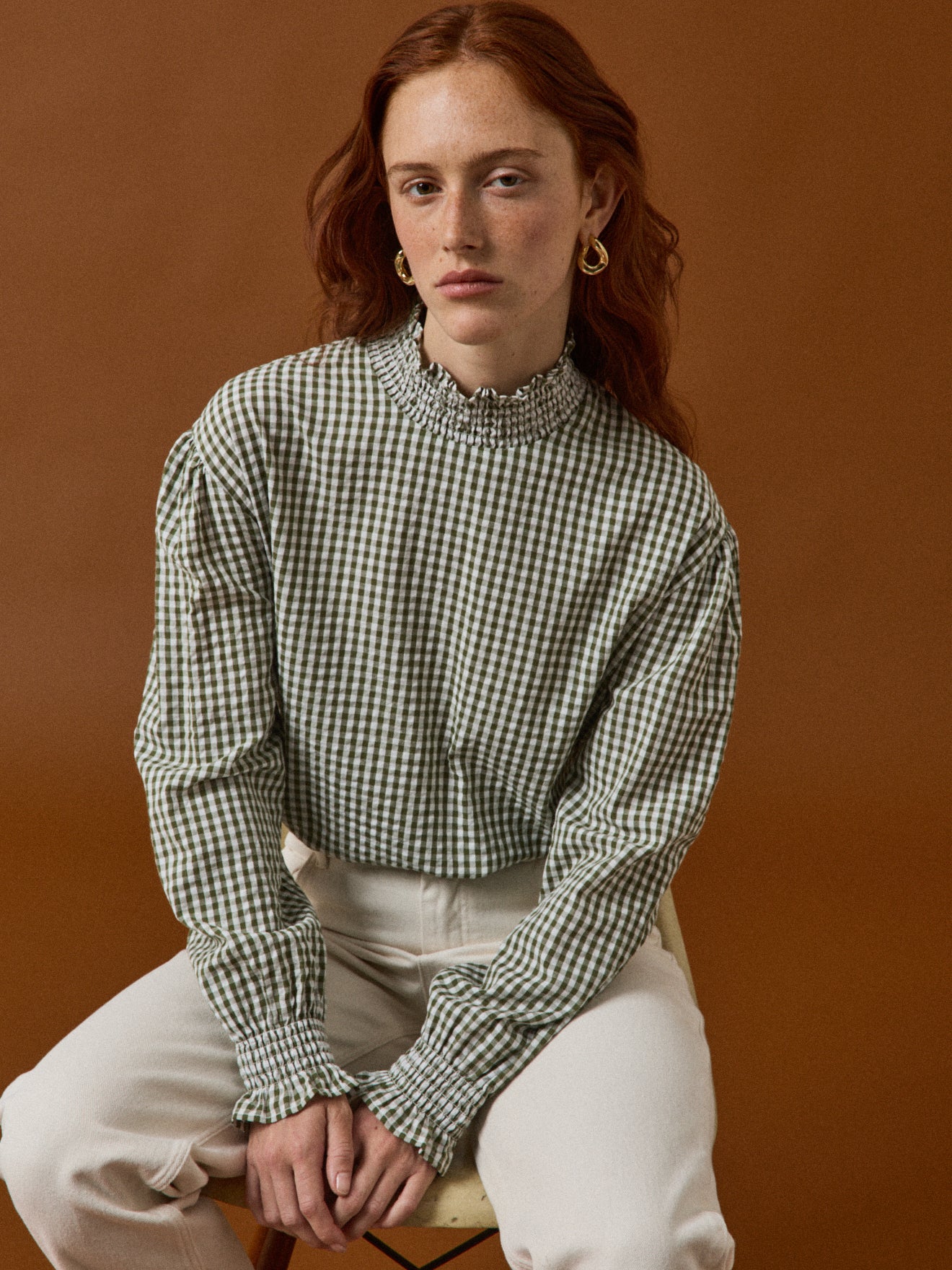 Blouse vichy Femme - Cyrillus X Apaches Collections - Image 6