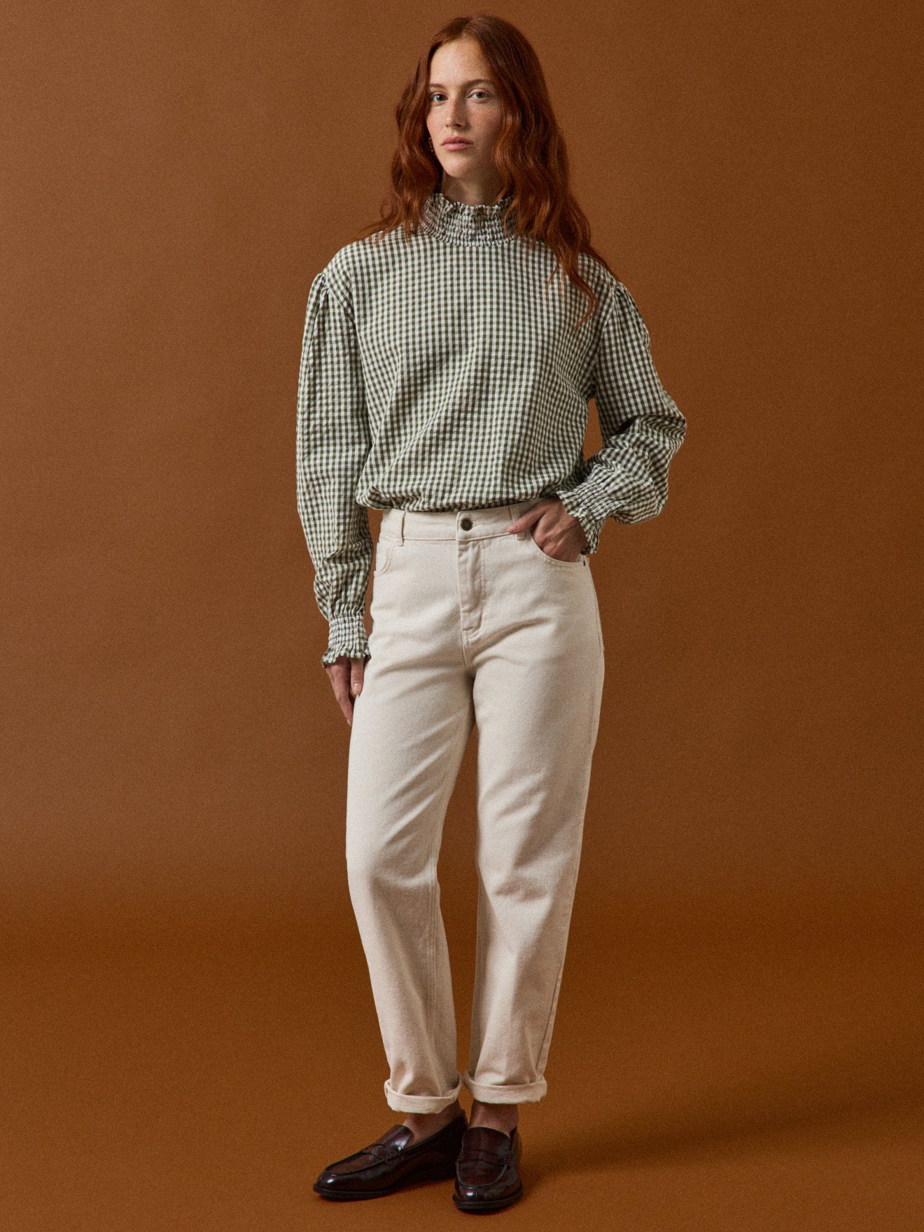 Blouse vichy Femme - Cyrillus X Apaches Collections - Image 8