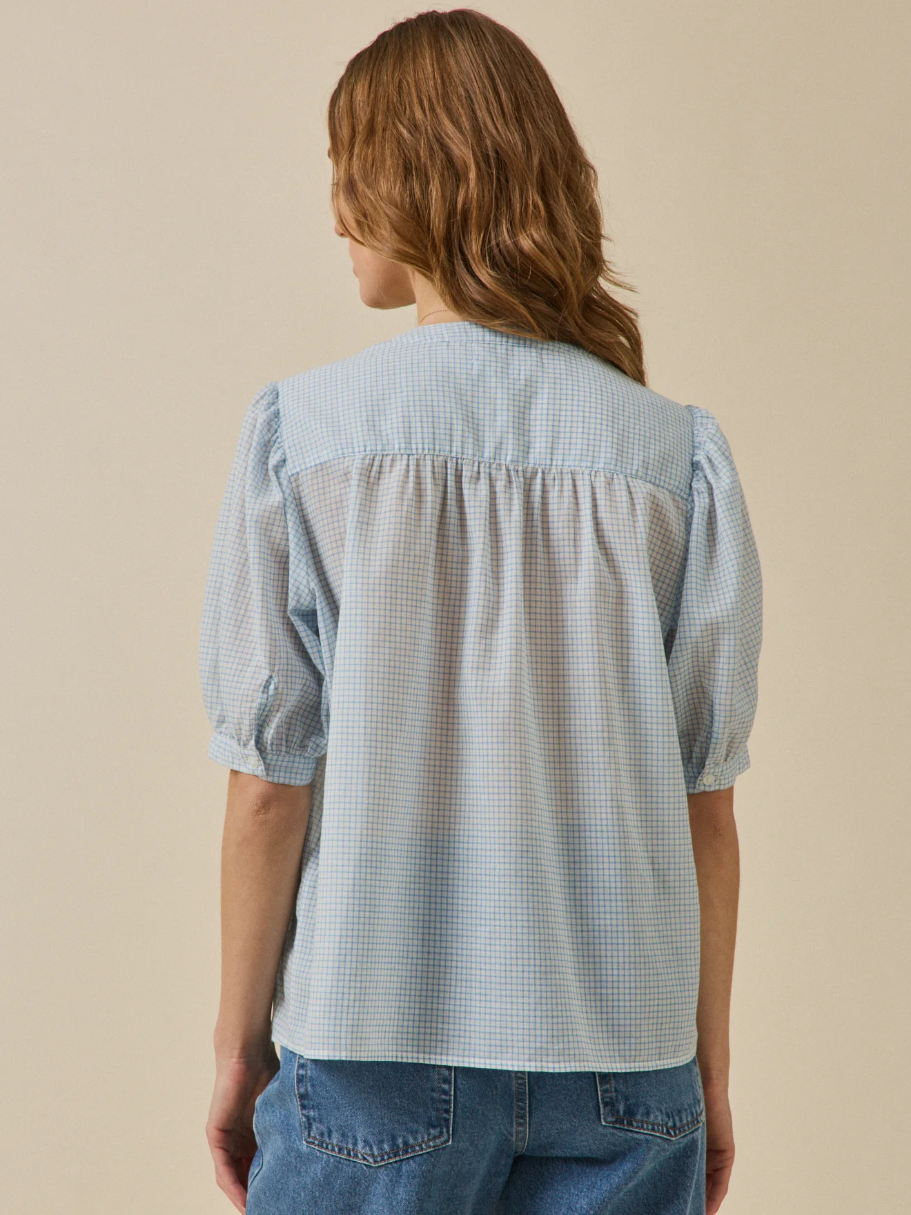 Blouse carreaux Tatersall femme - Image 2