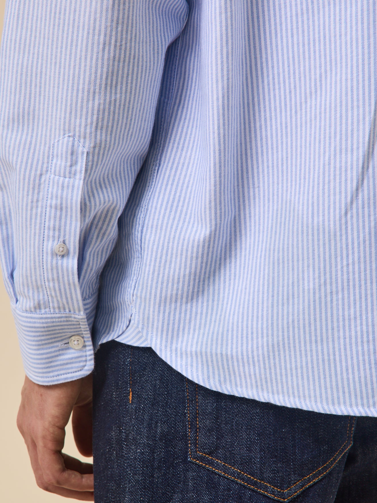 Chemise oxford homme coupe contemporaine - Image 5