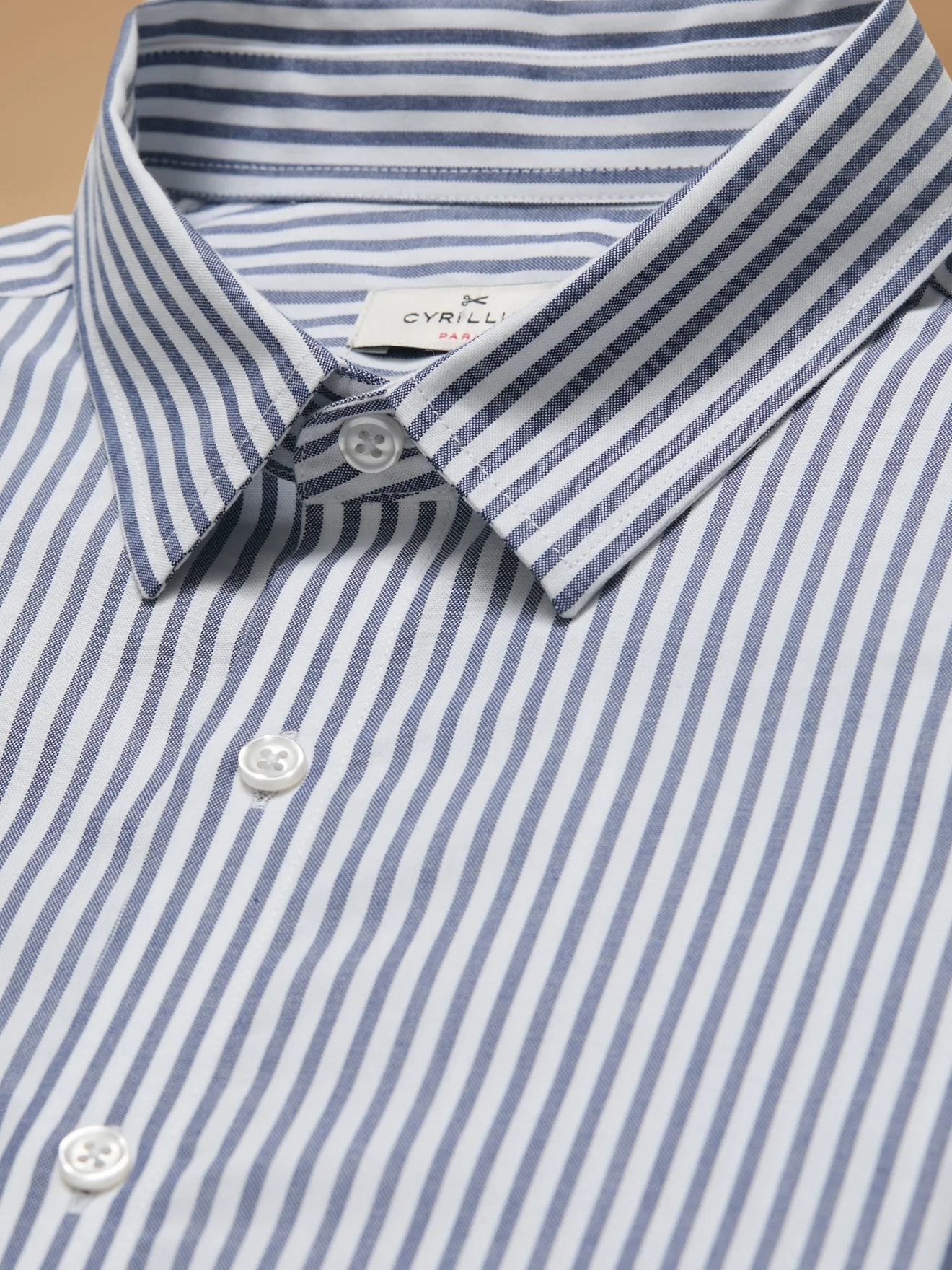 Chemise rayée homme coupe contemporaine - Image 6
