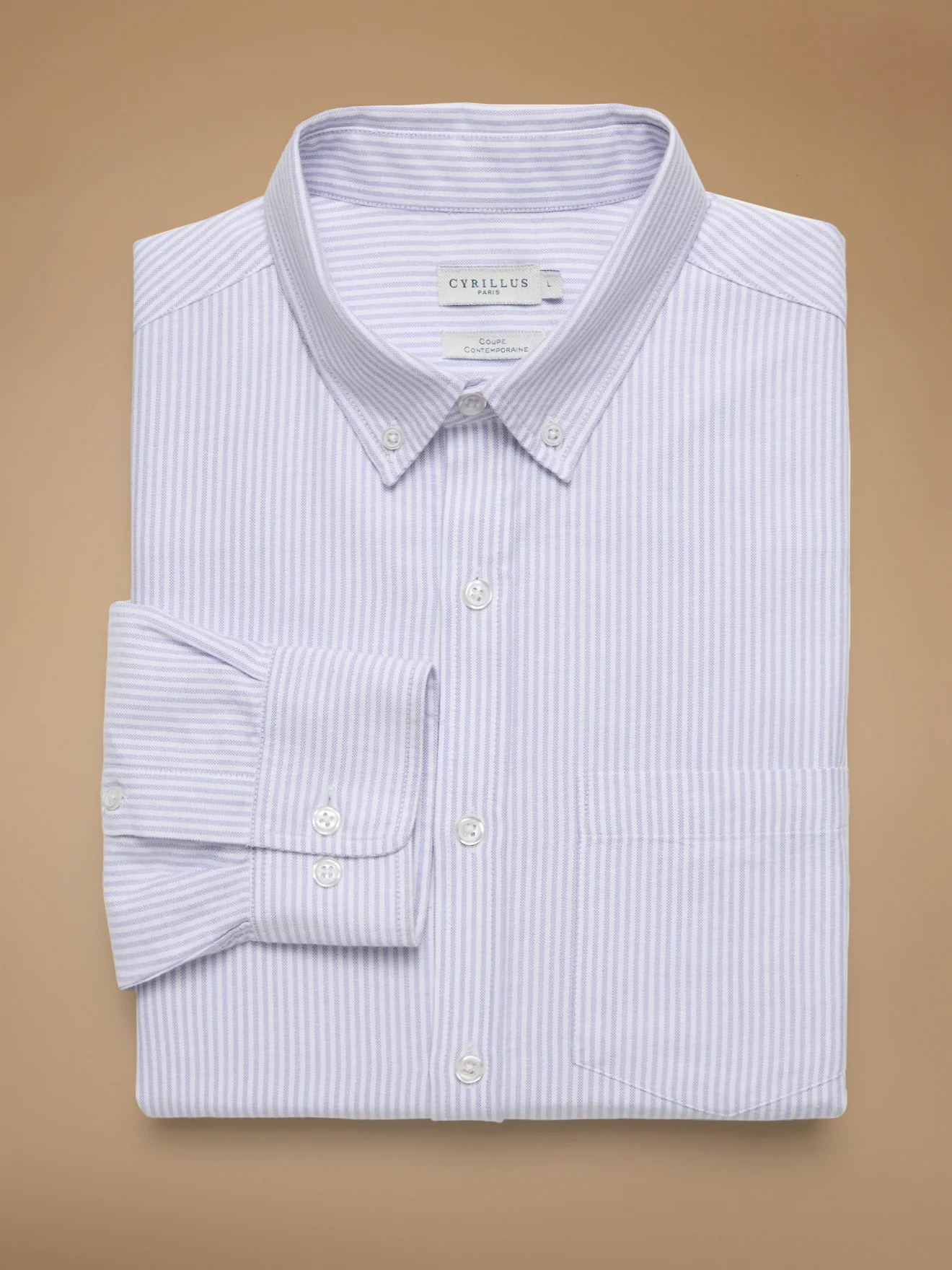 Chemise oxford homme coupe contemporaine - Image 4