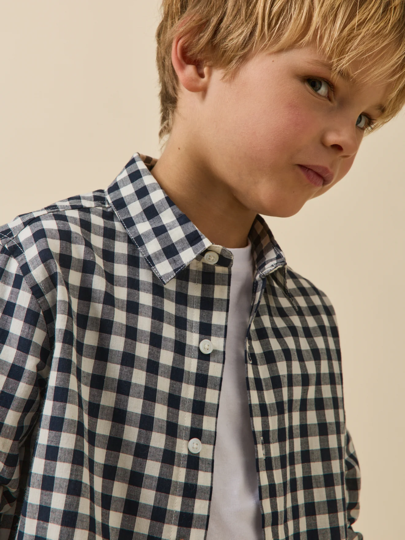 Chemise à carreau vichy Garçon - Image 4