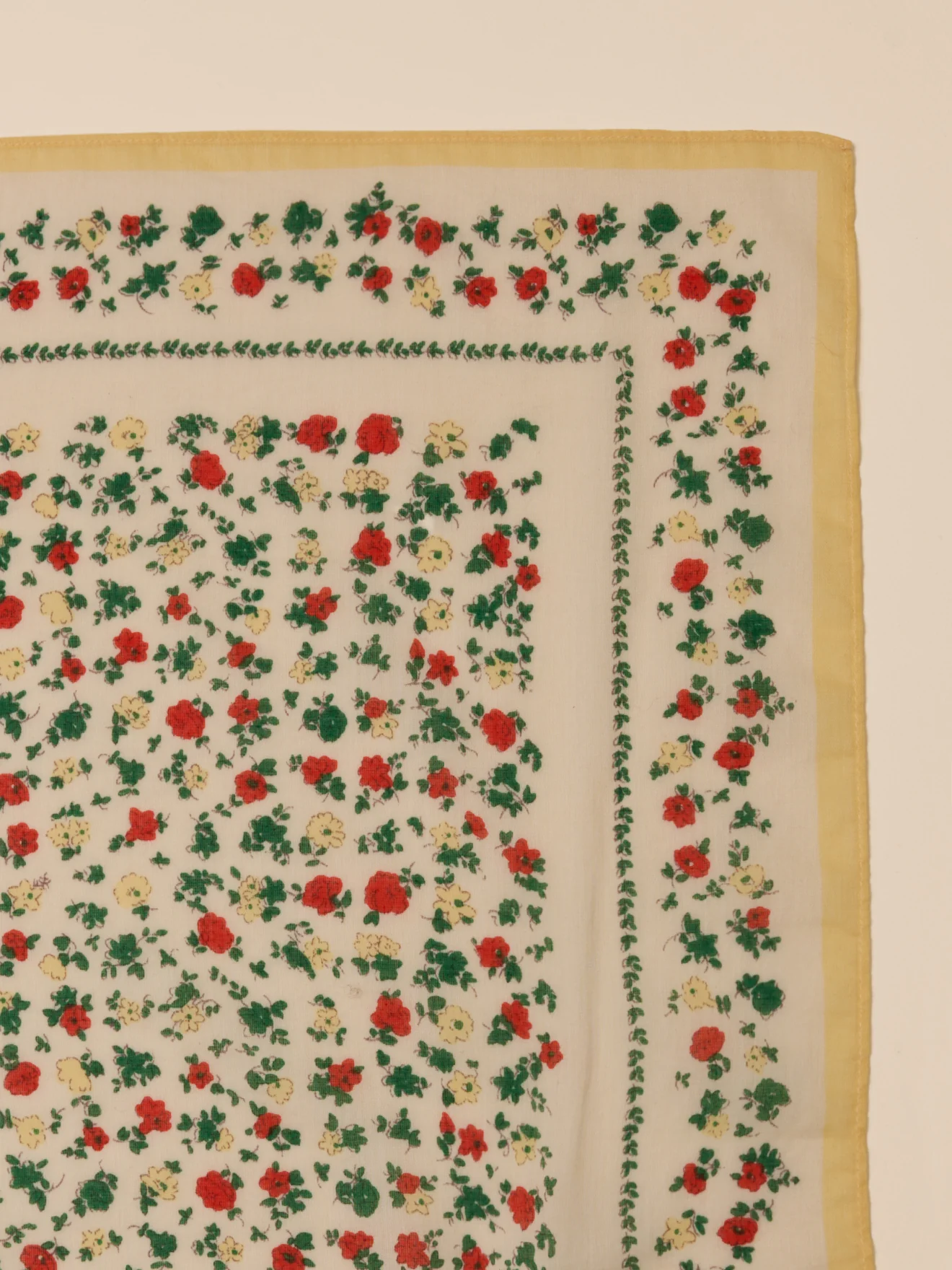 Foulard fleurs Fille - Coton biologique - Image 3
