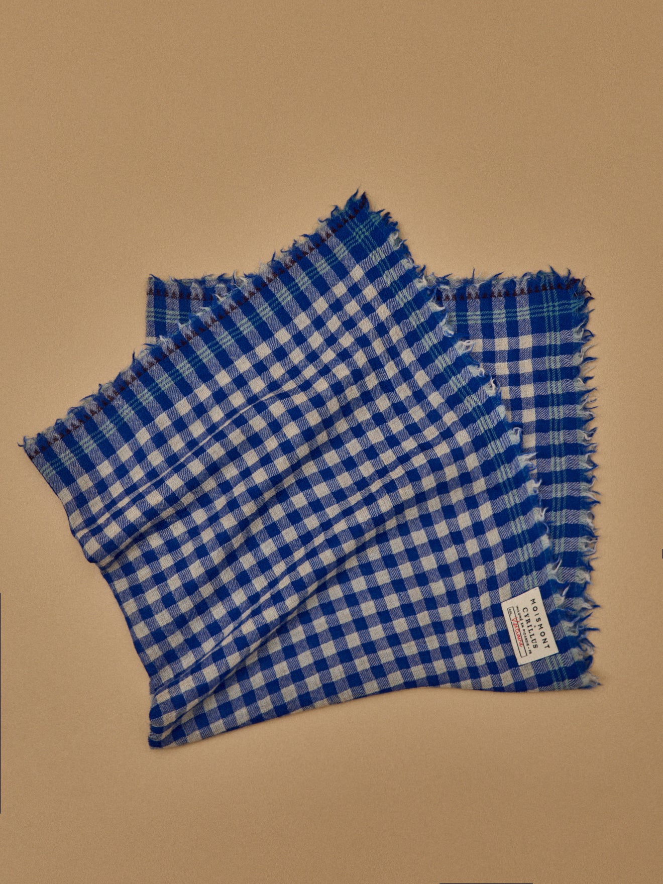 Foulard vichy - Collaboration Moismont x Cyrillus
