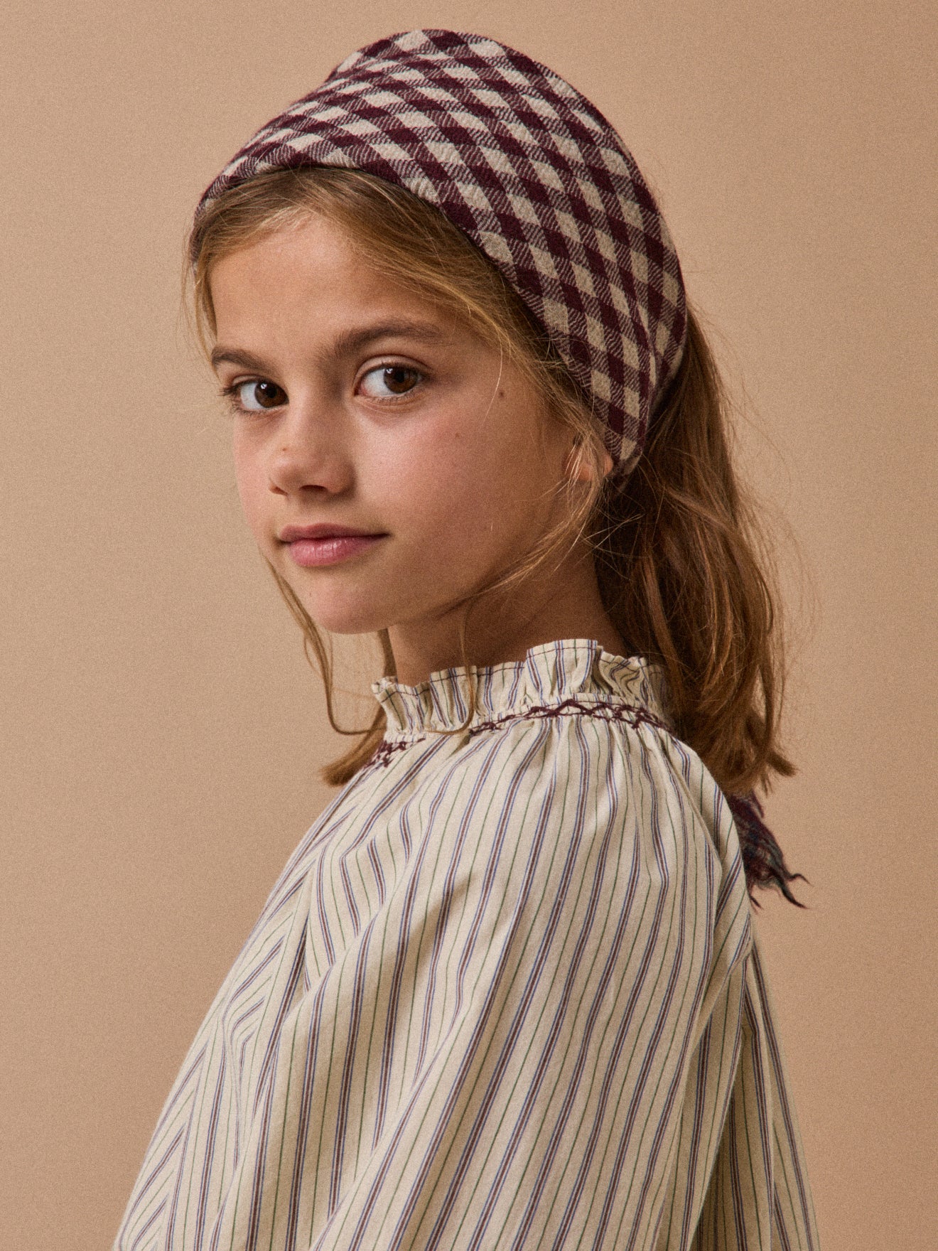 Foulard vichy - Collaboration Moismont x Cyrillus