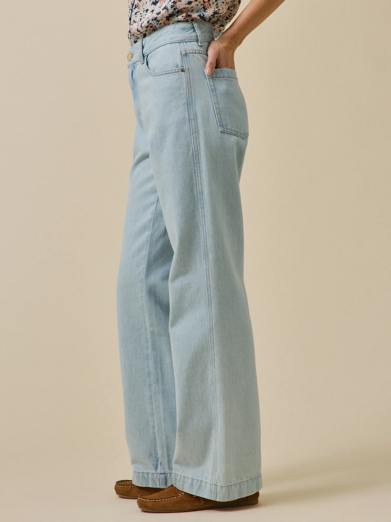 Jean flare femme Manon coton biologique - Image 4