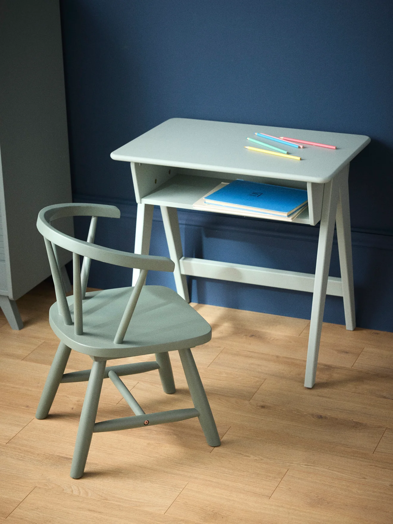 Chaise enfant William en bois - Image 5