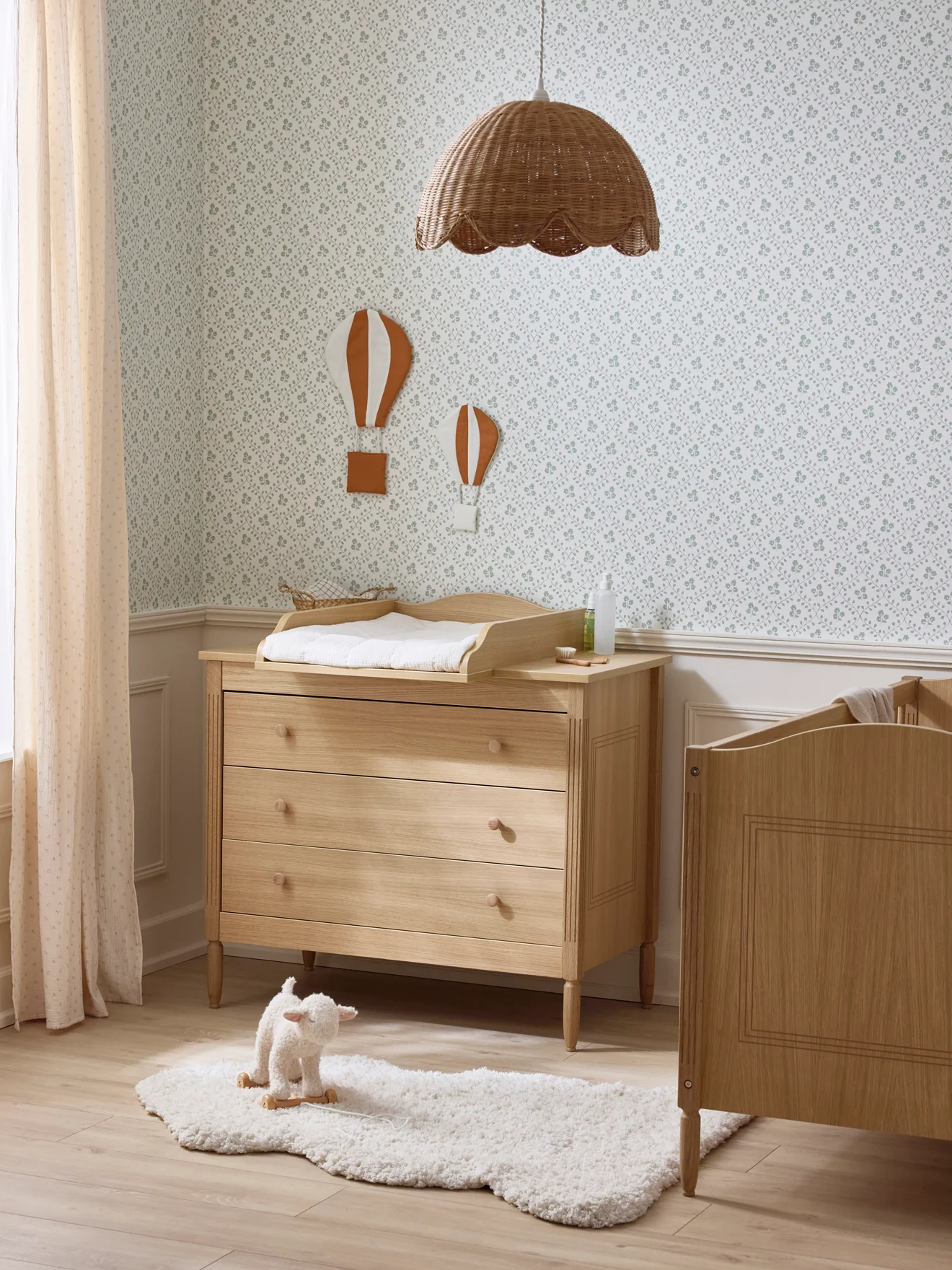 Commode Léopold bois naturel - Image 4
