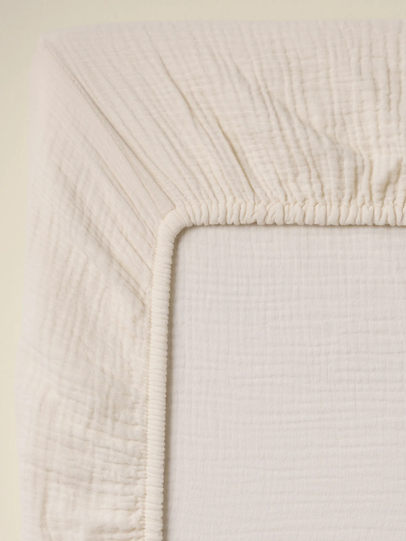 Drap-housse gaze de coton