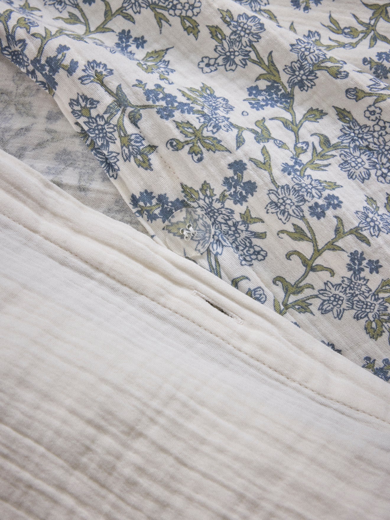 Housse de couette gaze de coton Mathilde - Image 5
