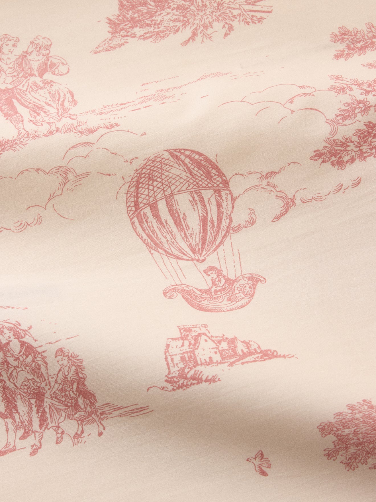 Housse de couette percale de coton "Esprit Toile de Jouy" - Image 2