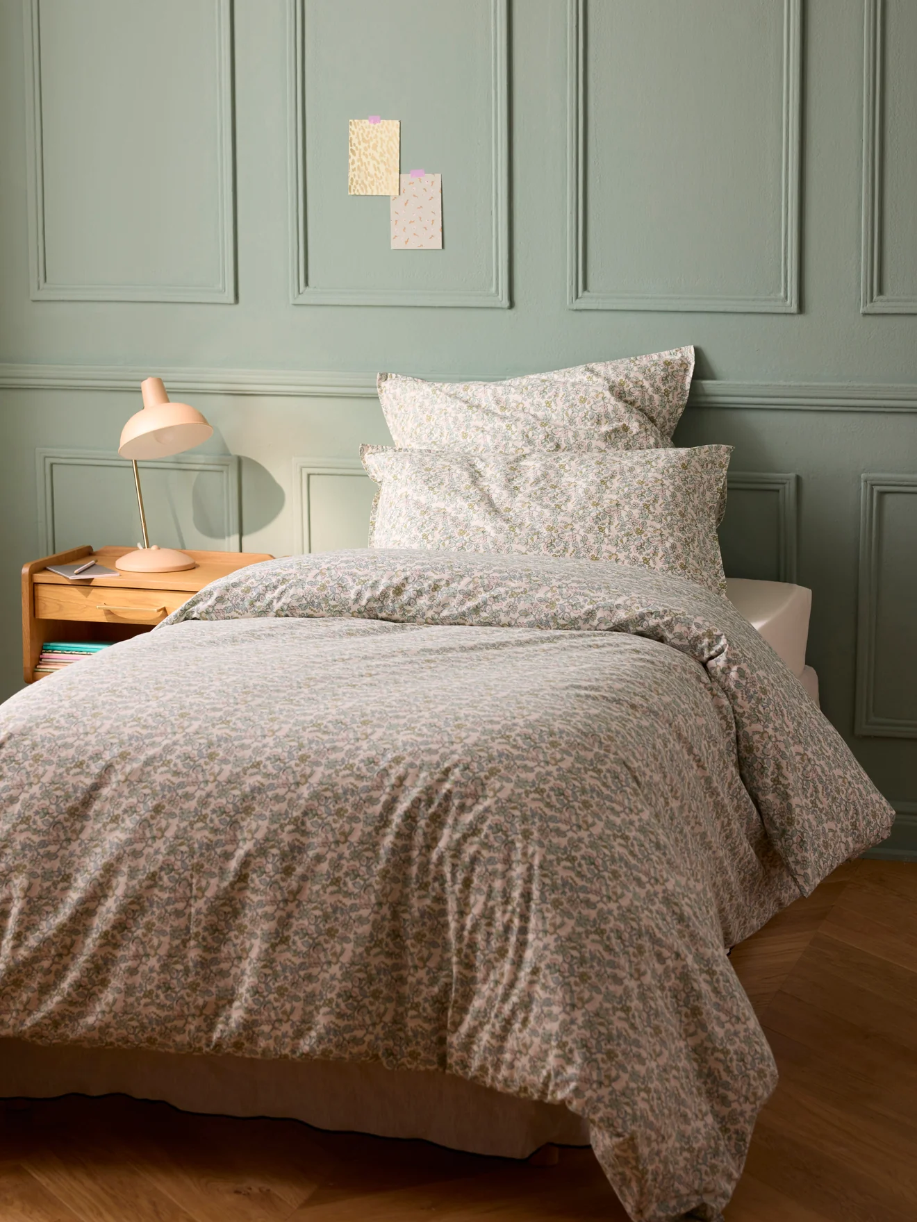 Housse de couette percale de coton "Mariette" - Image 4