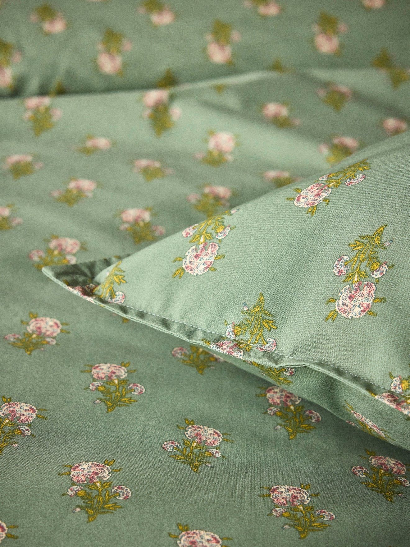 Housse de couette percale de coton "Antoinette" - Image 9