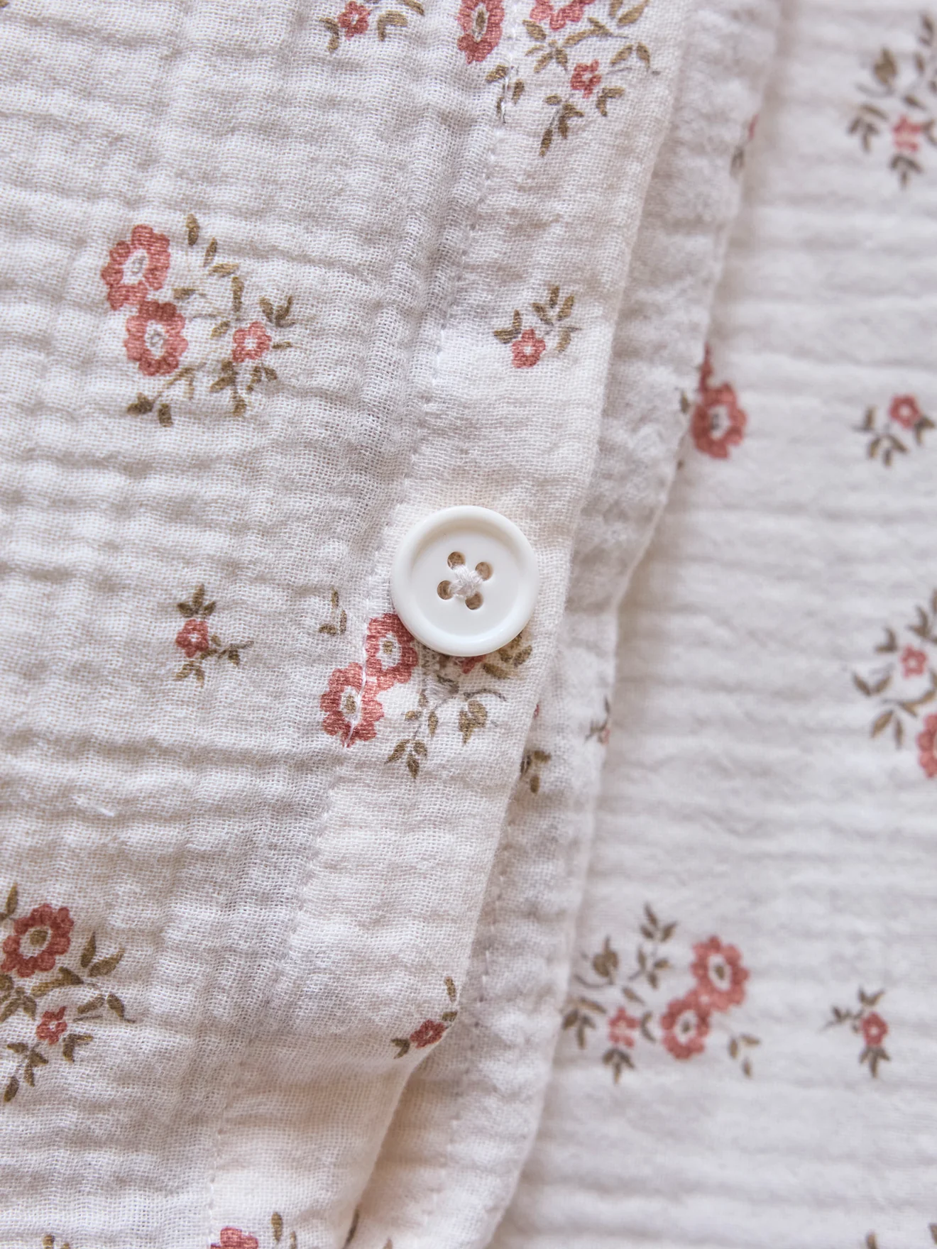 Housse de couette gaze de coton "Bianca" - Image 3