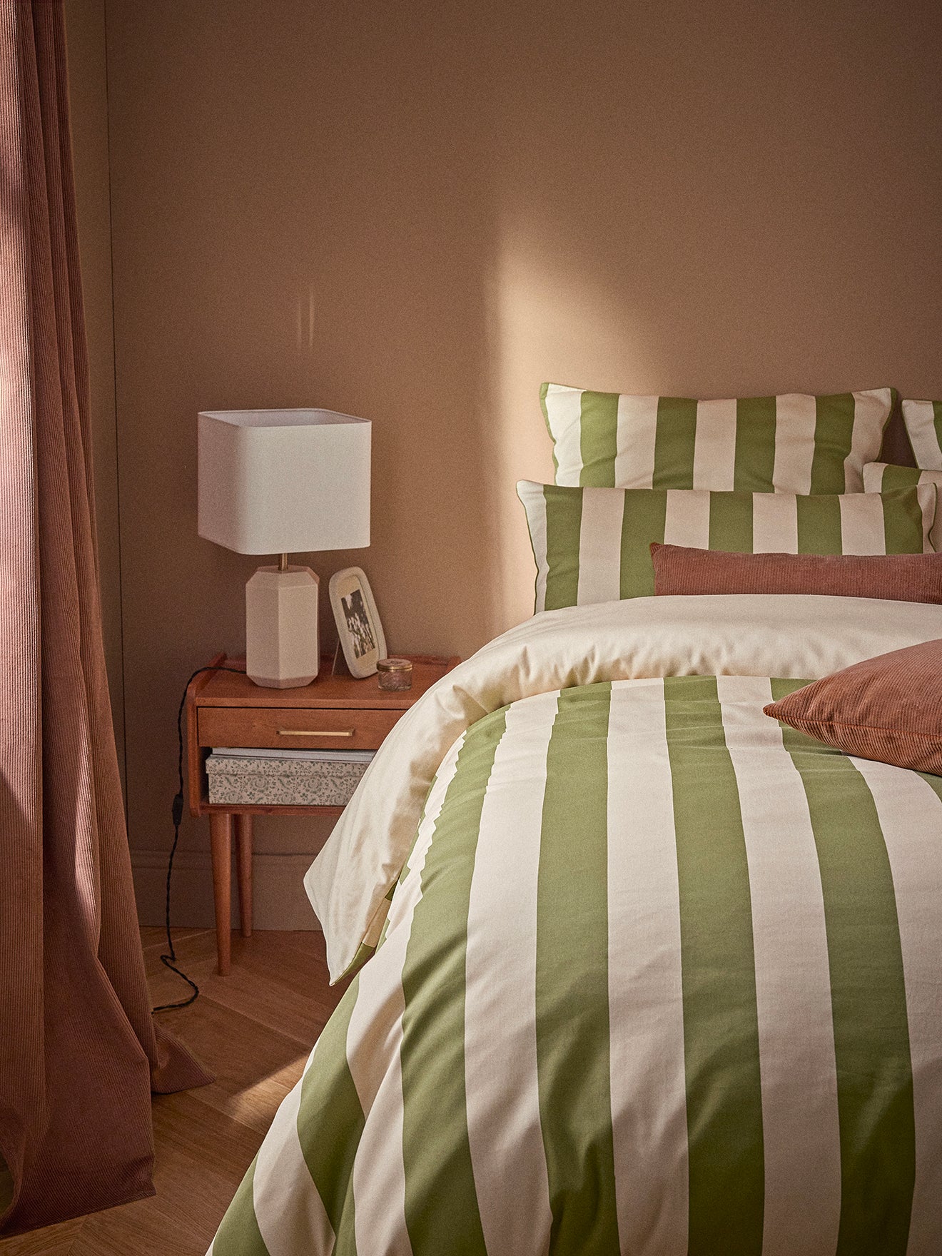 Housse de couette satin de coton "Anouk" - Image 4