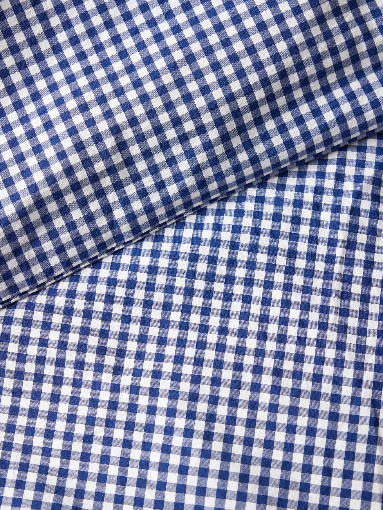 Housse de couette percale de coton "Vichy" - Image 2