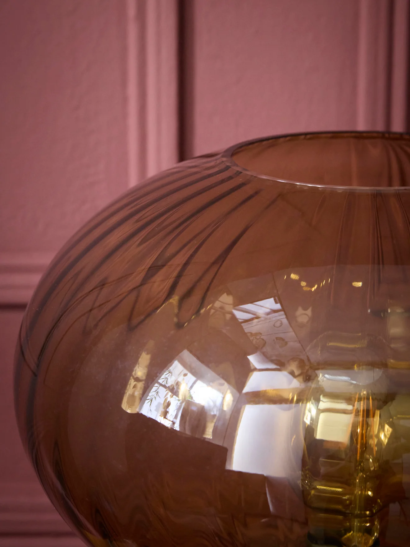 Lampe Martin en verre ciselé XL - Image 3