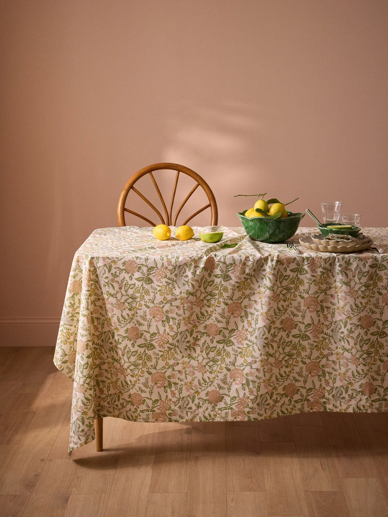 Nappe en coton imprimé indien Sofia - Image 4