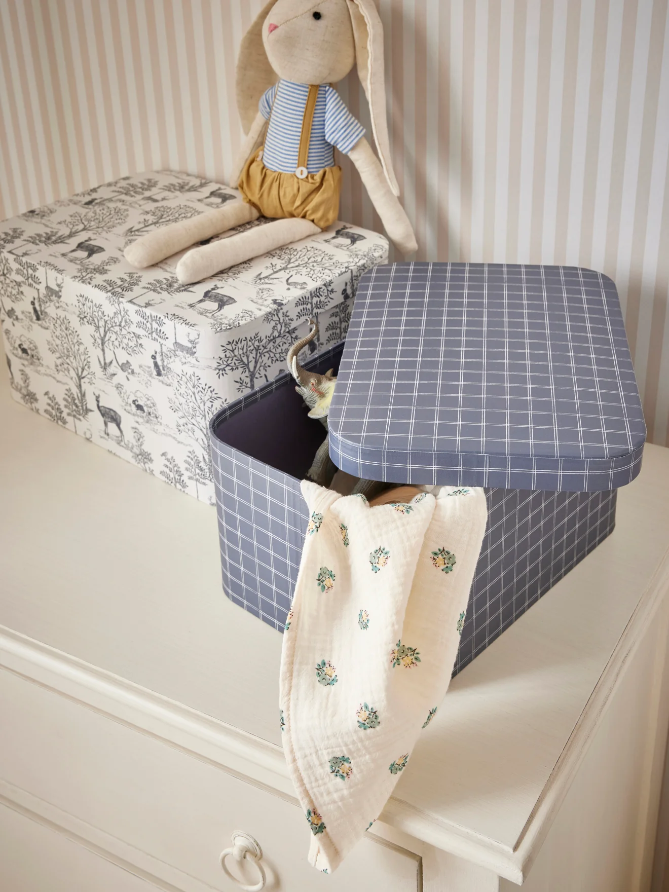 Boîte gigogne "petit Jouy" par lot de 2 - Image 3