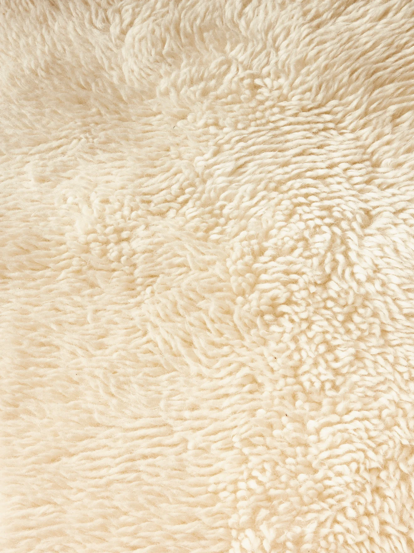 Petit tapis poils longs pure laine - Image 4