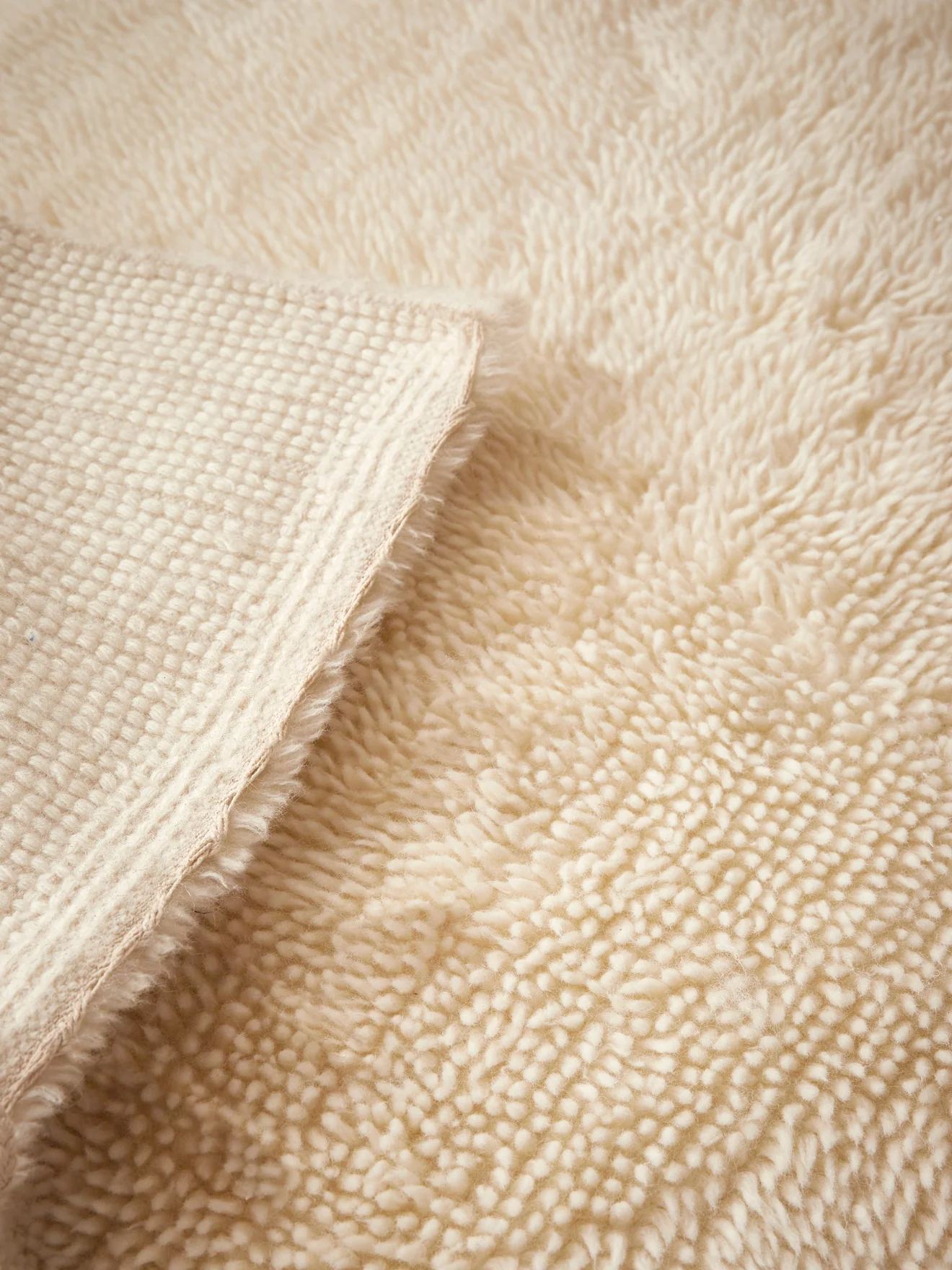 Tapis poils longs pure laine - Image 4